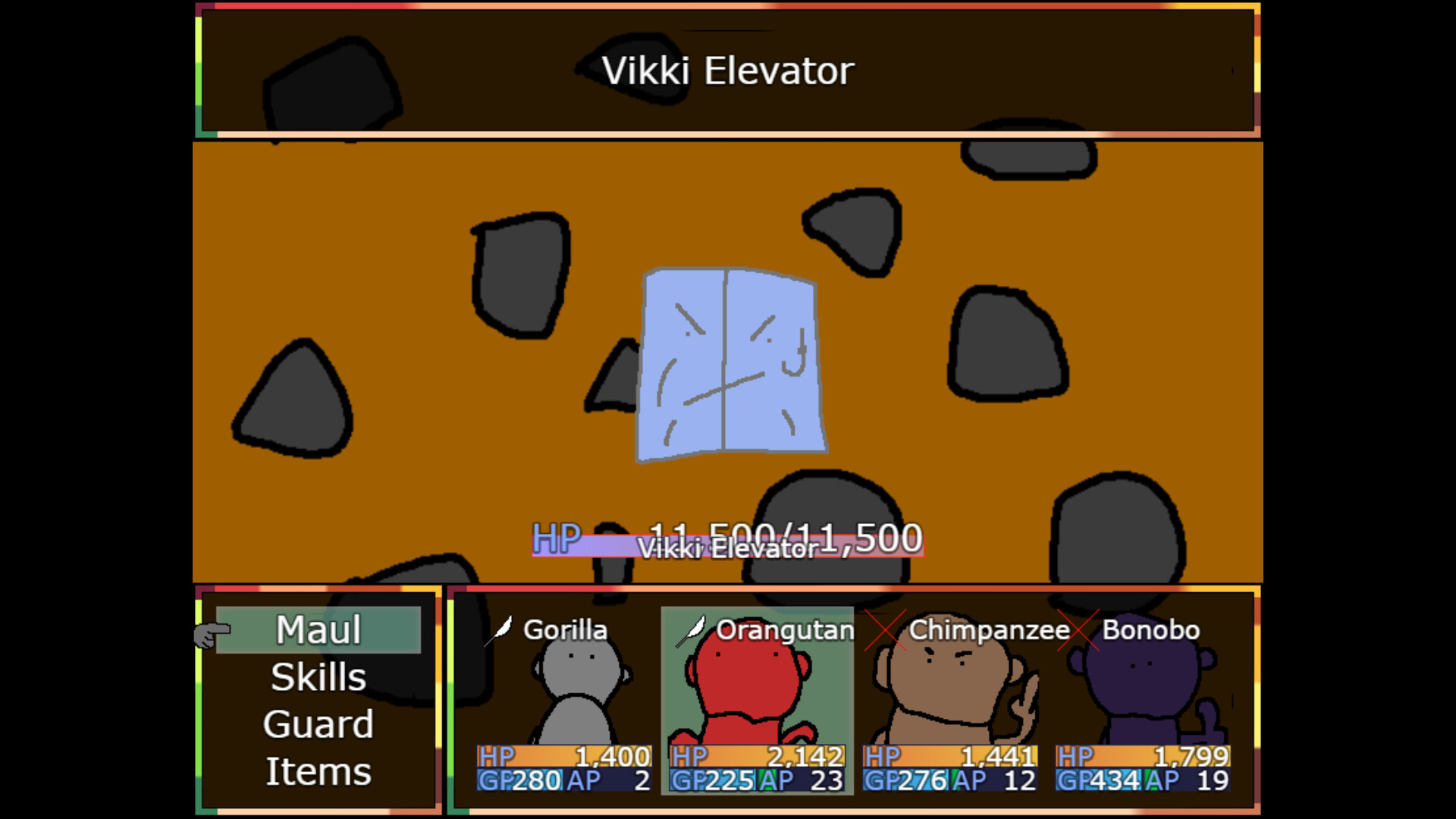 Super Gorilla Quest 2: A Space Chimpanzee - Screenshot 3