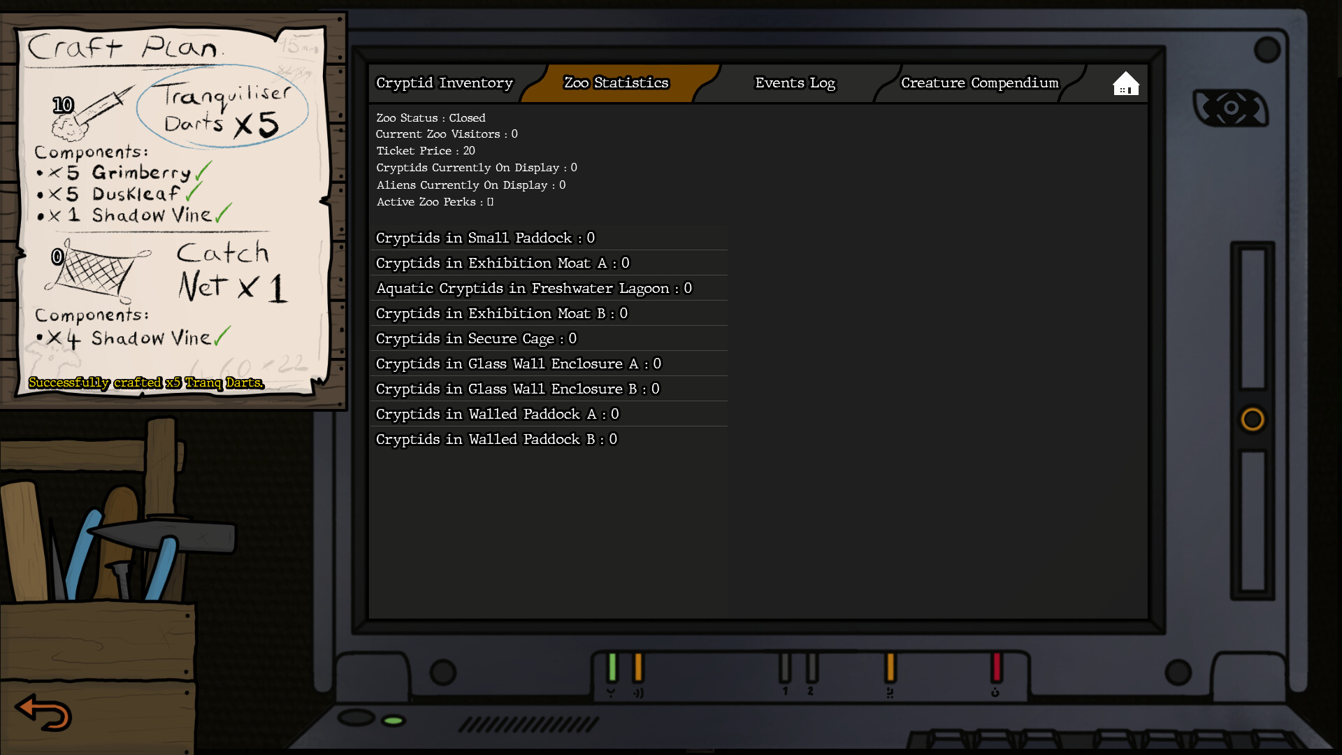 Cryptid Keeper - Screenshot 3