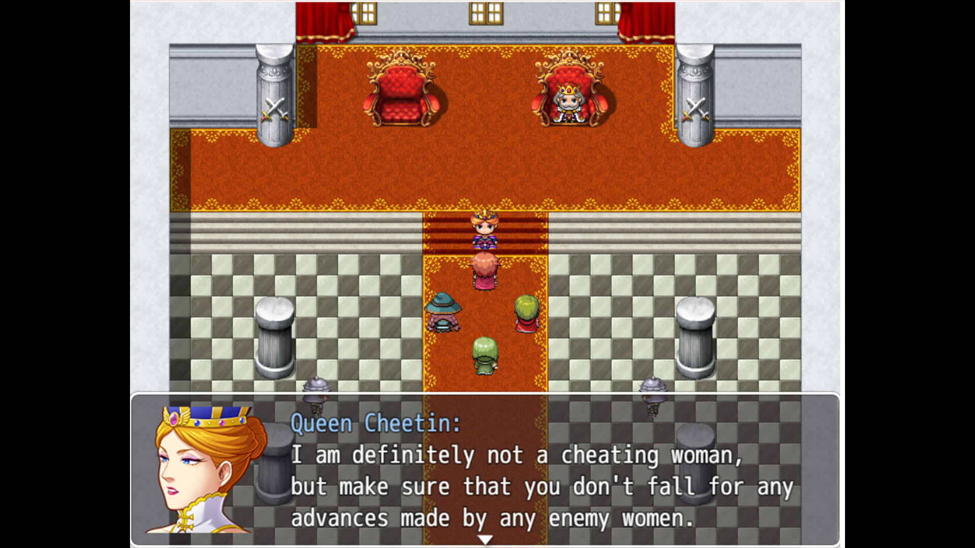Heavy Spoilers RPG: The True Identity of the Final Enemy is the Hero's Father - Screenshot 4