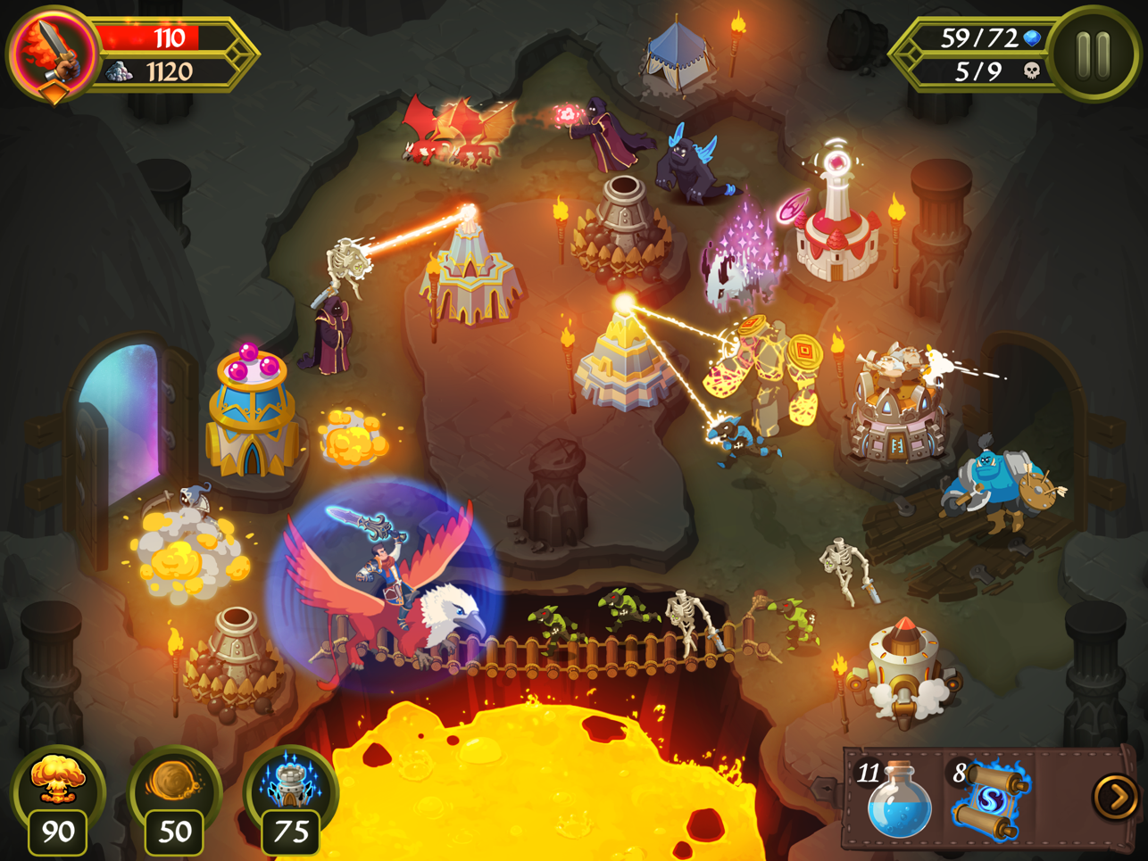 Crystal Siege - Screenshot 2