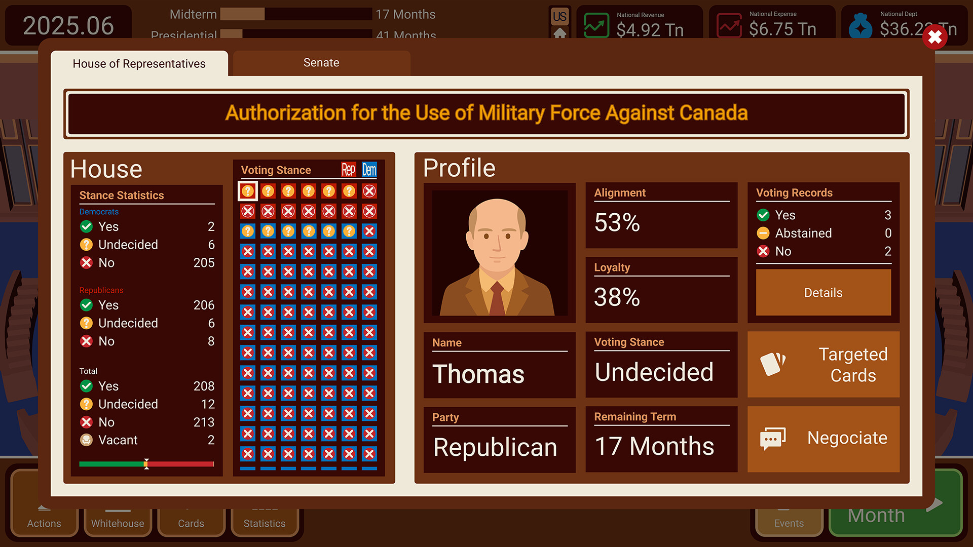 Electoral Empire: All Lies Trump Truth - Screenshot 1