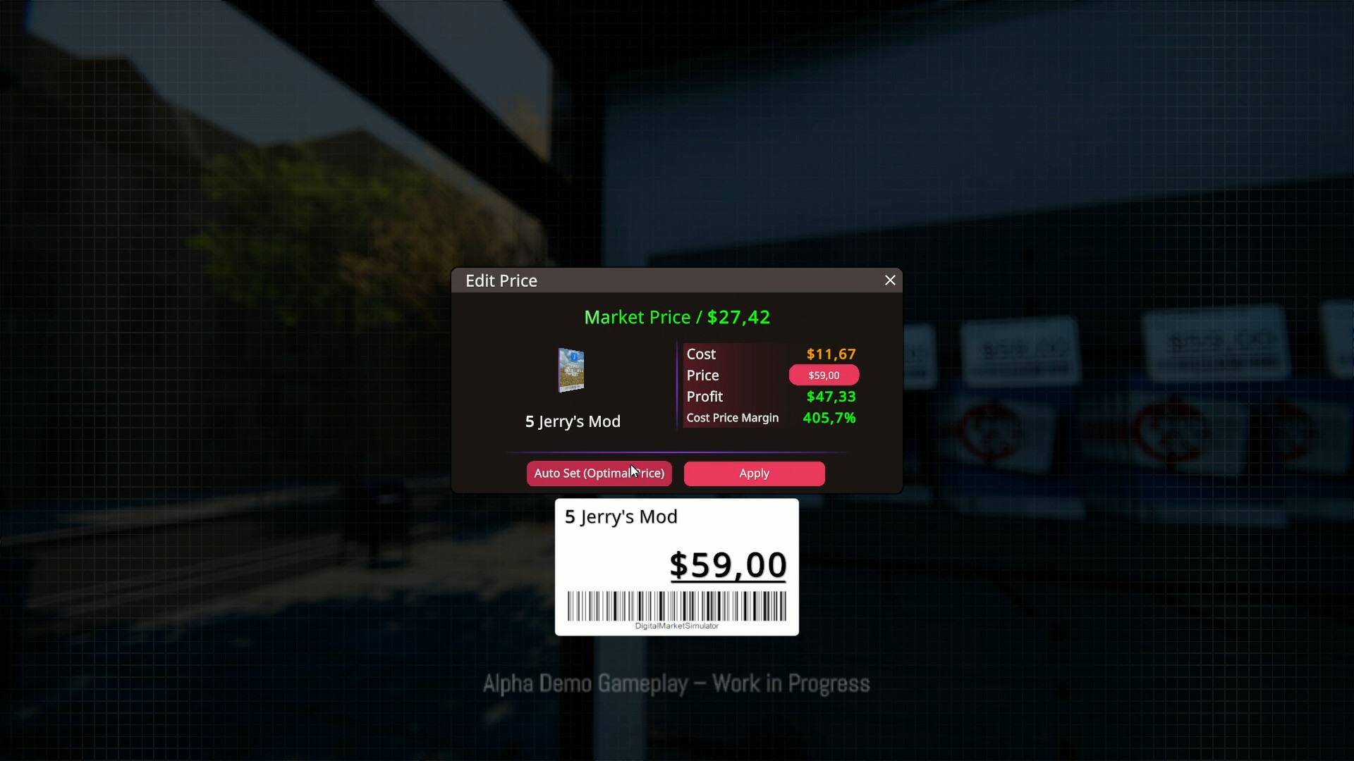 Digital Market Simulator - Screenshot 9