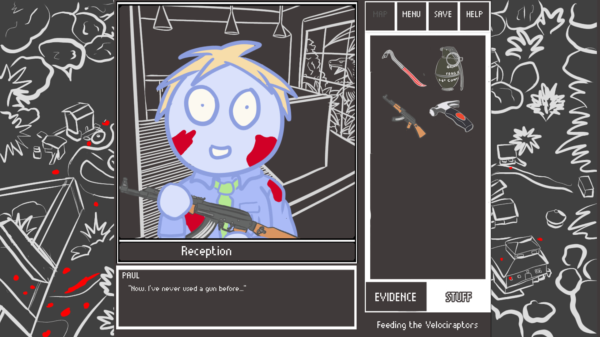 Feeding the Velociraptors - Screenshot 1