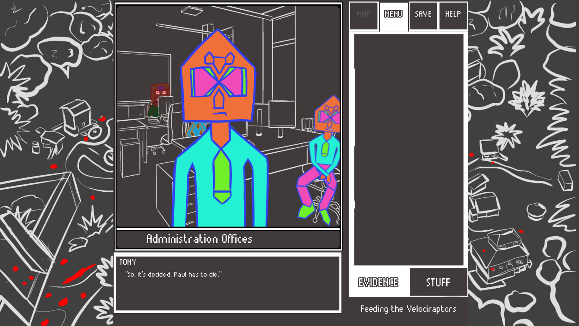 Feeding the Velociraptors - Screenshot 2