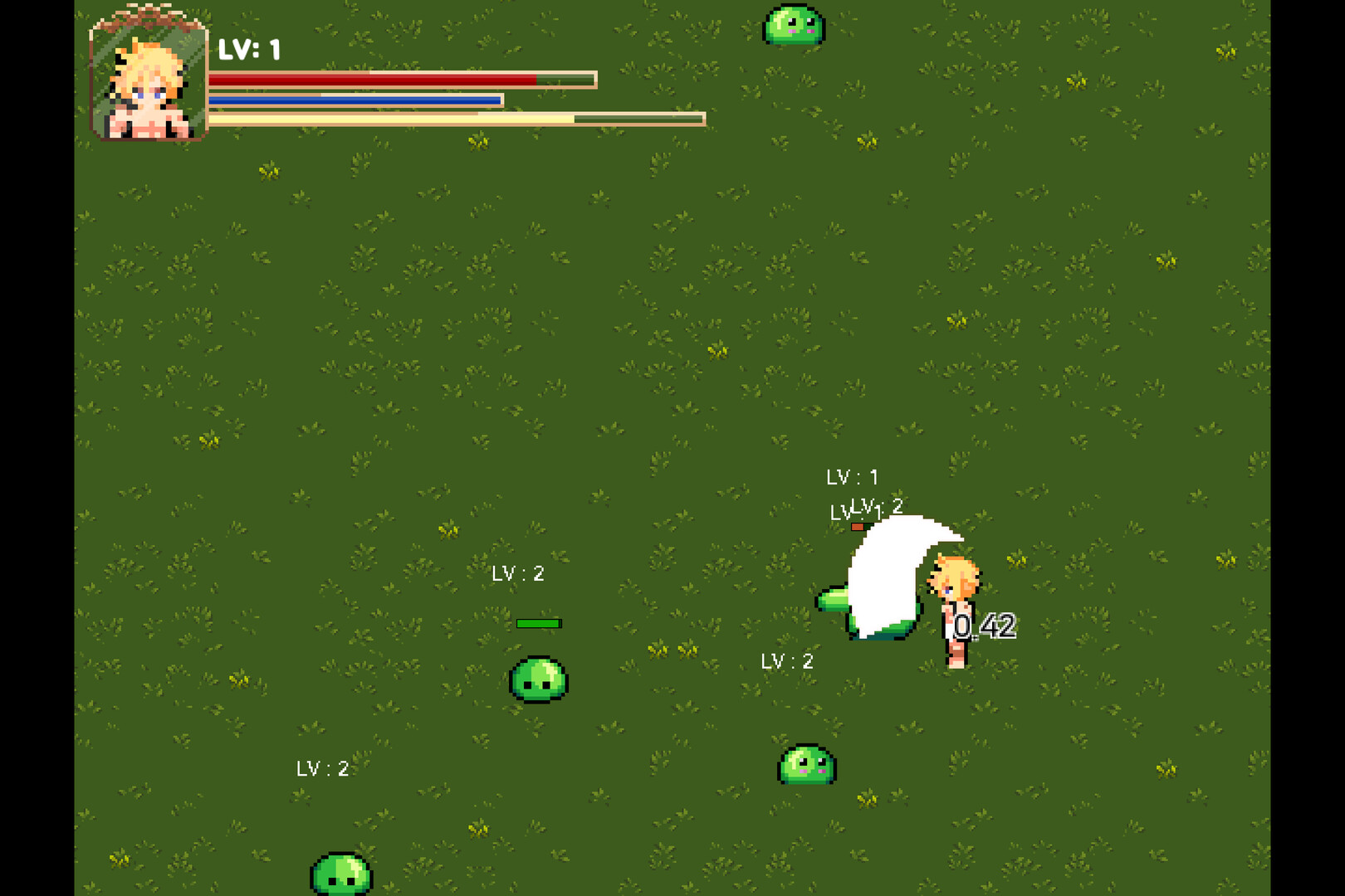 Dragon Slayer and The Leaf Town - Screenshot 1