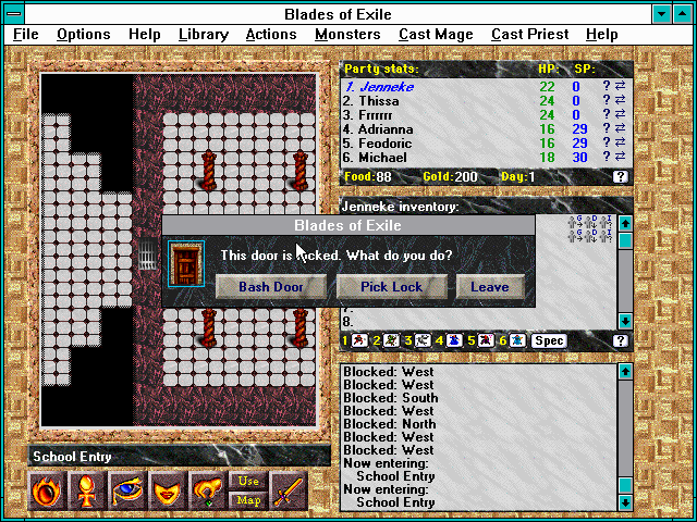 Blades of Exile - Screenshot 2