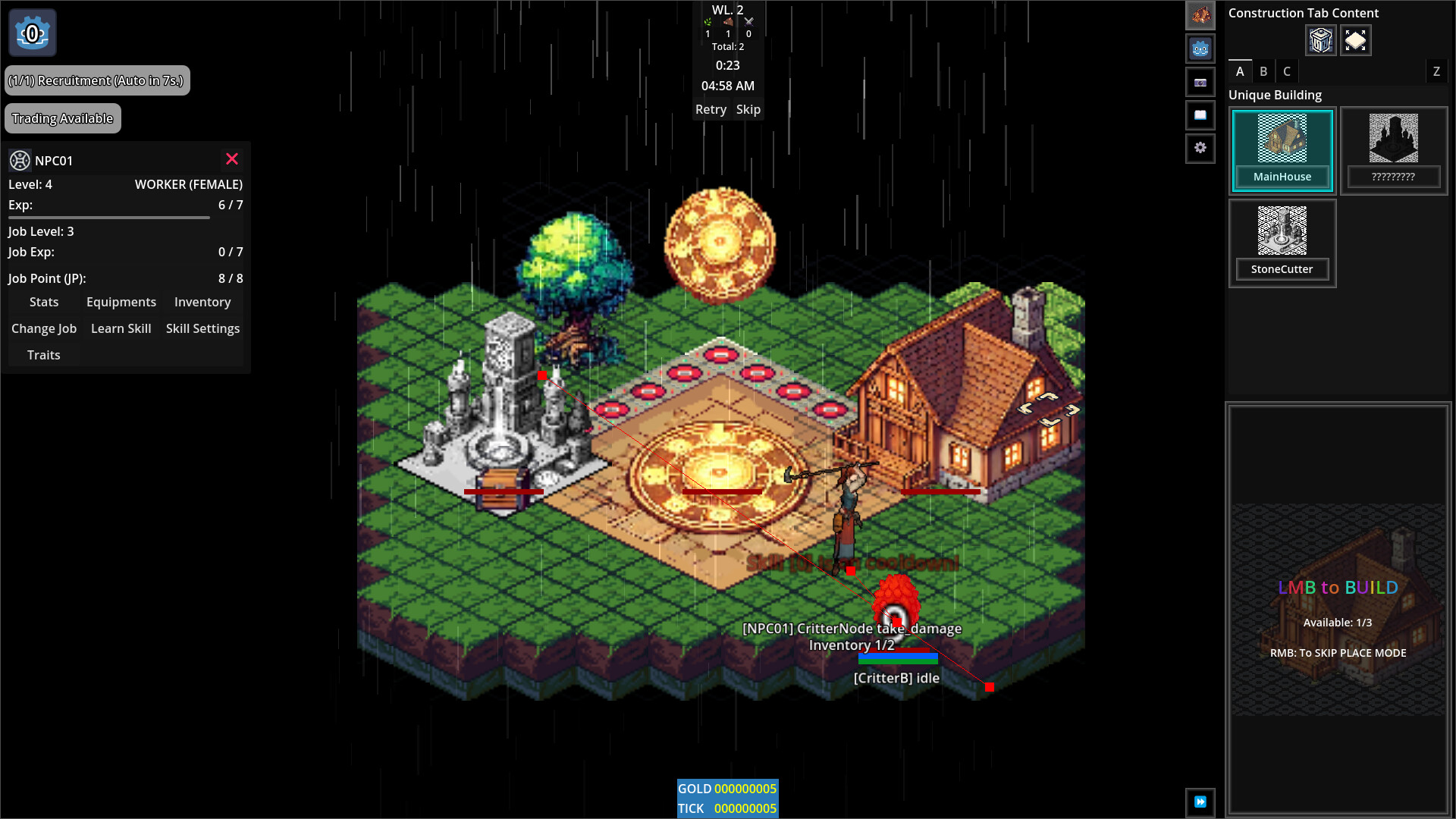 Chronominion Idler - Screenshot 1
