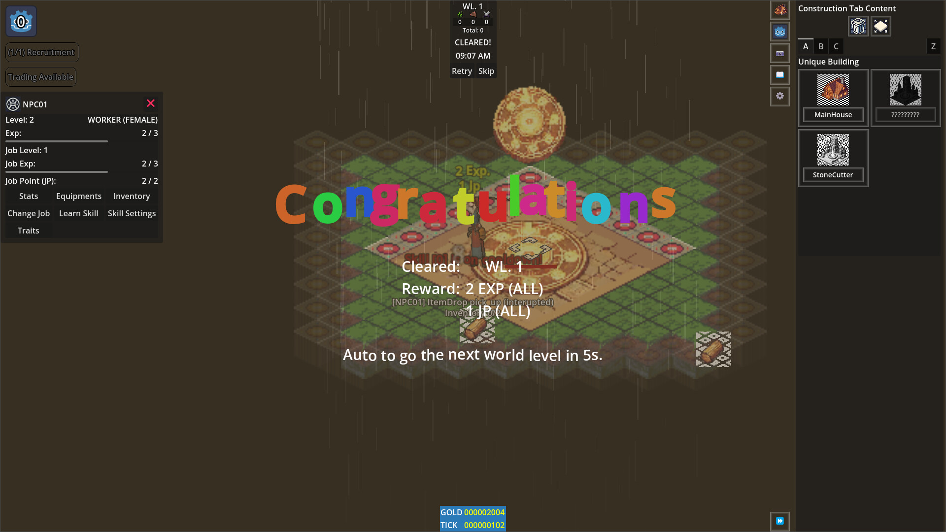 Chronominion Idler - Screenshot 5