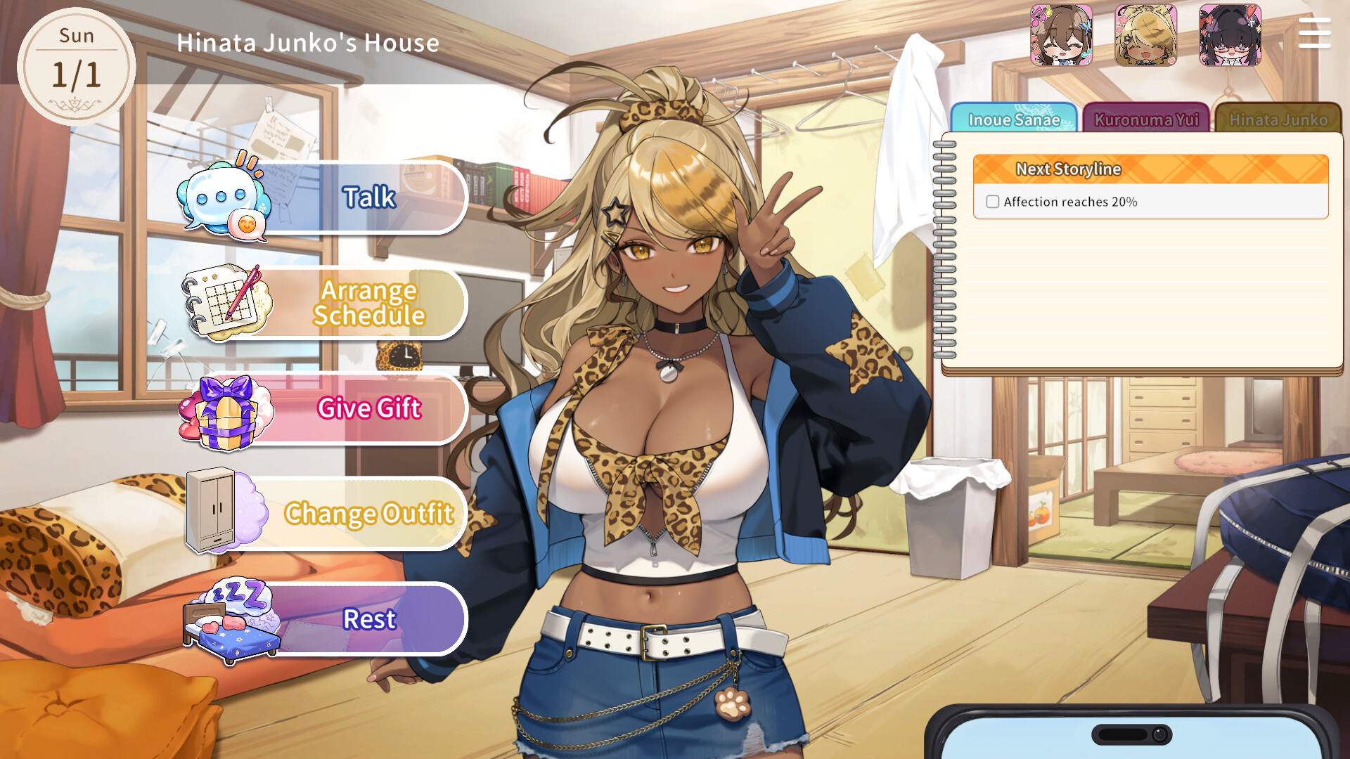 V-Lover! - Screenshot 1