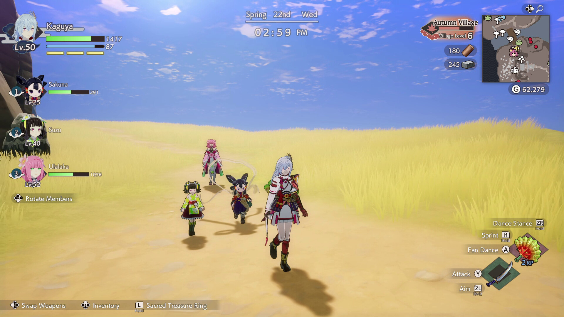 Rune Factory: Guardians of Azuma - Sakuna DLC - Screenshot 3