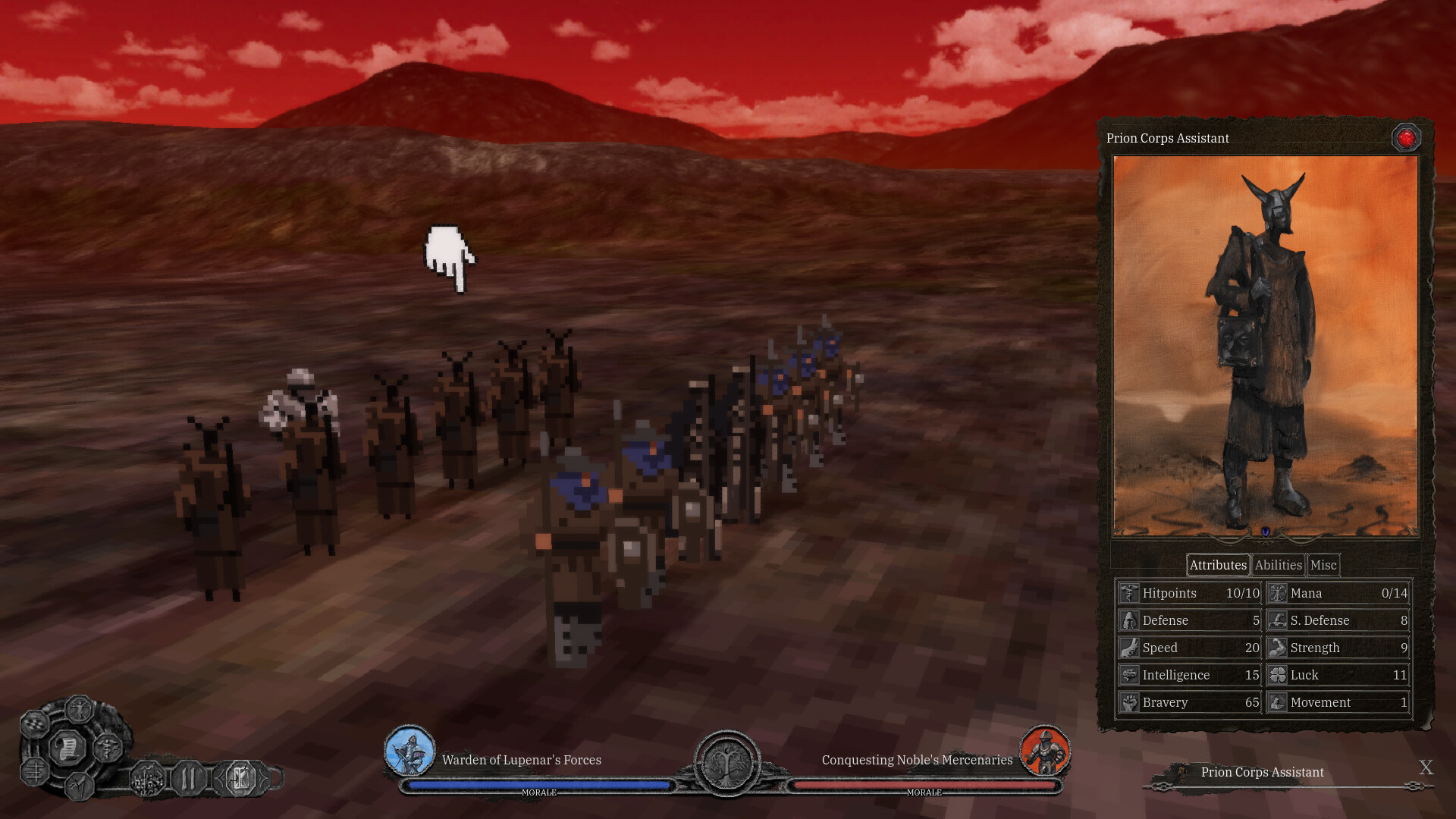Erulean Angel: Fantasy Commander - Screenshot 1