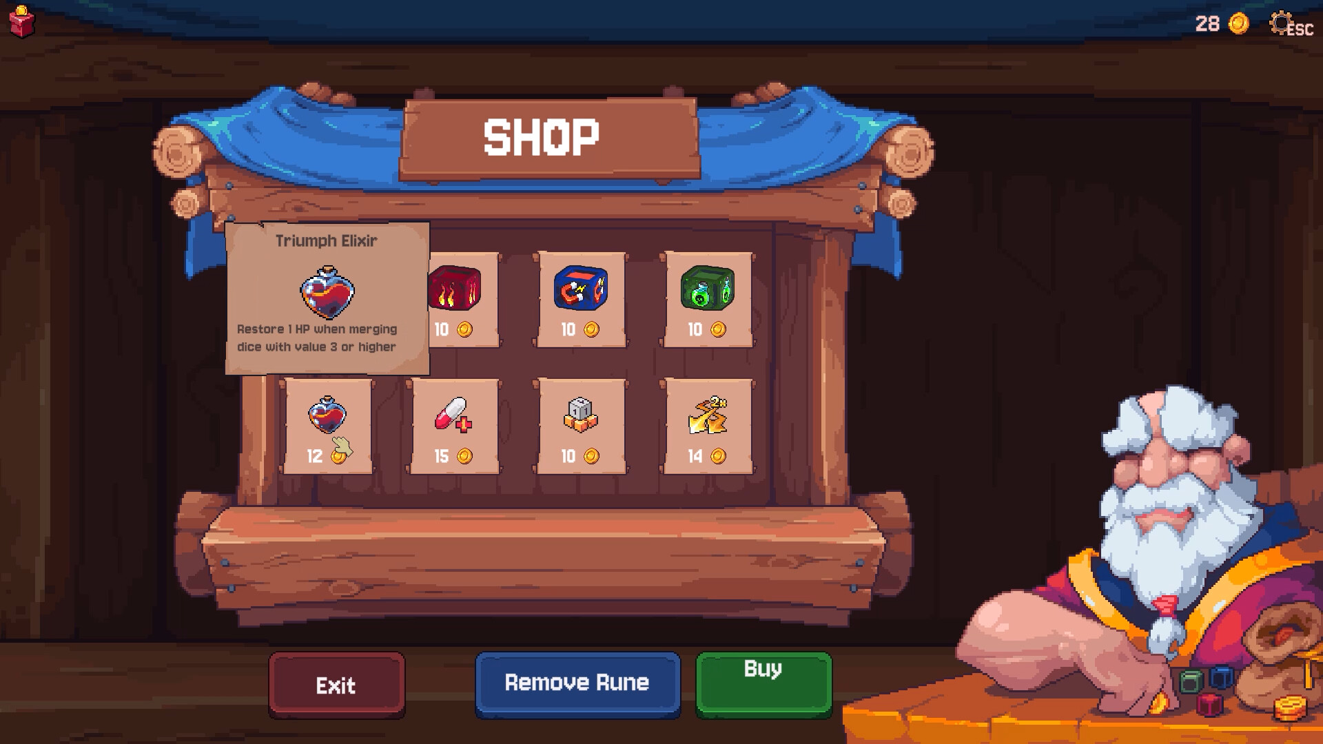 Rune Dice - Screenshot 1