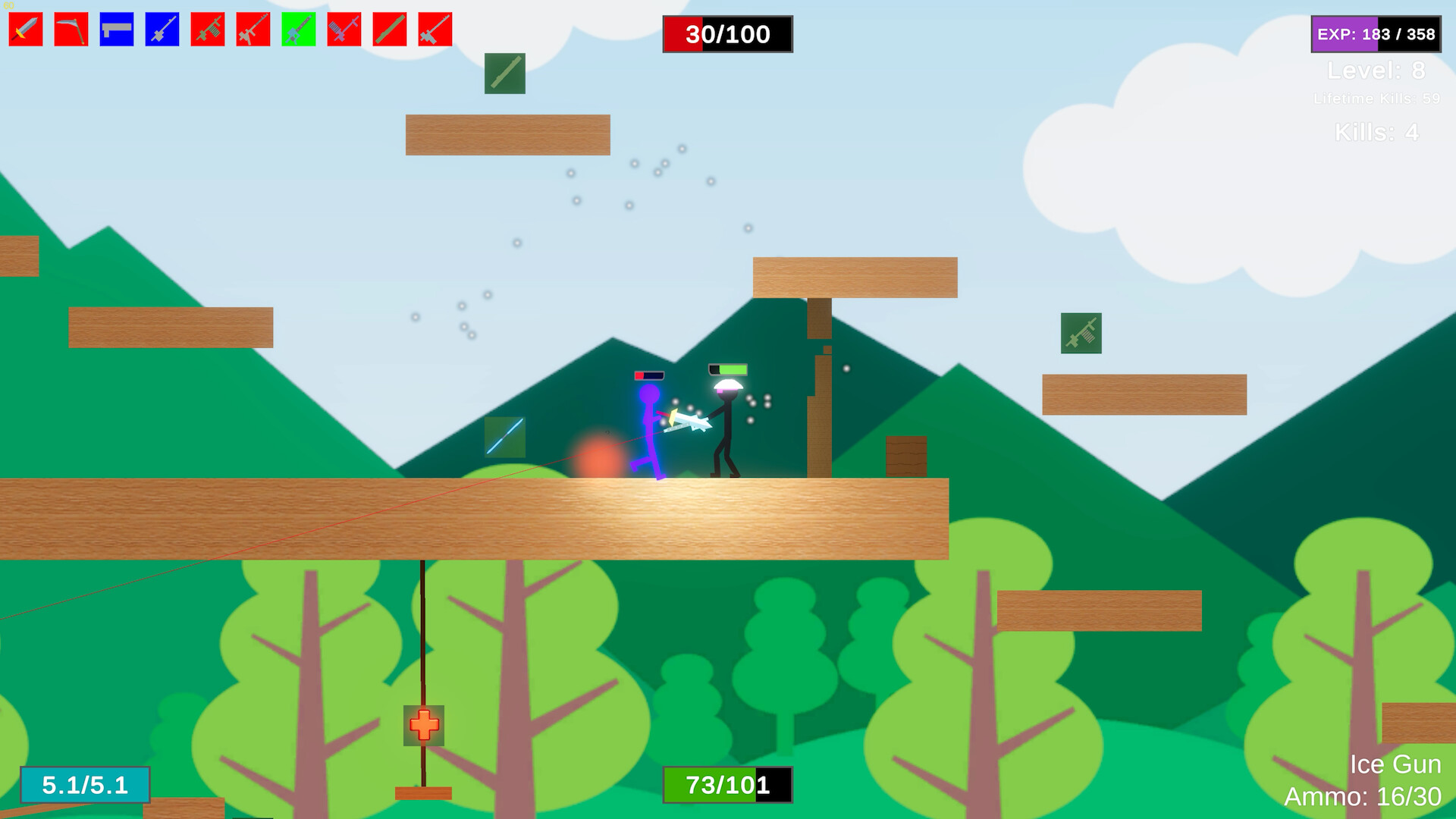 Stick Figure Combat - Screenshot 1