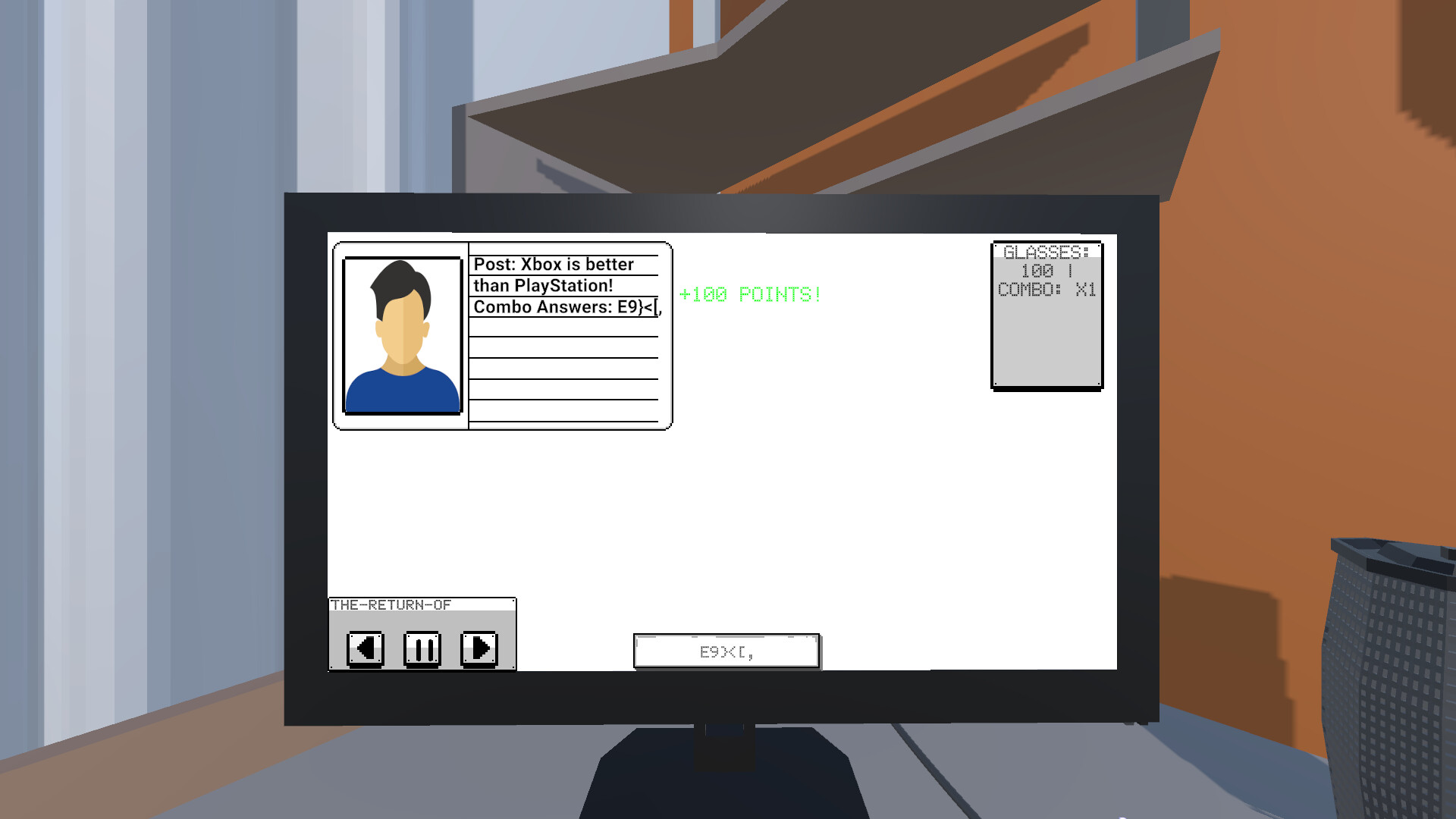 Keyboard Warrior Simulator - Screenshot 2