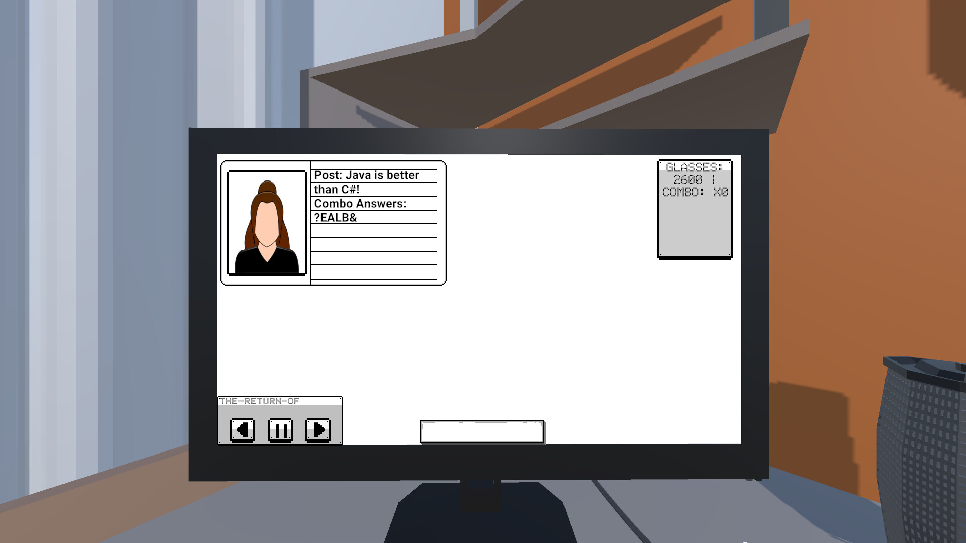 Keyboard Warrior Simulator - Screenshot 5