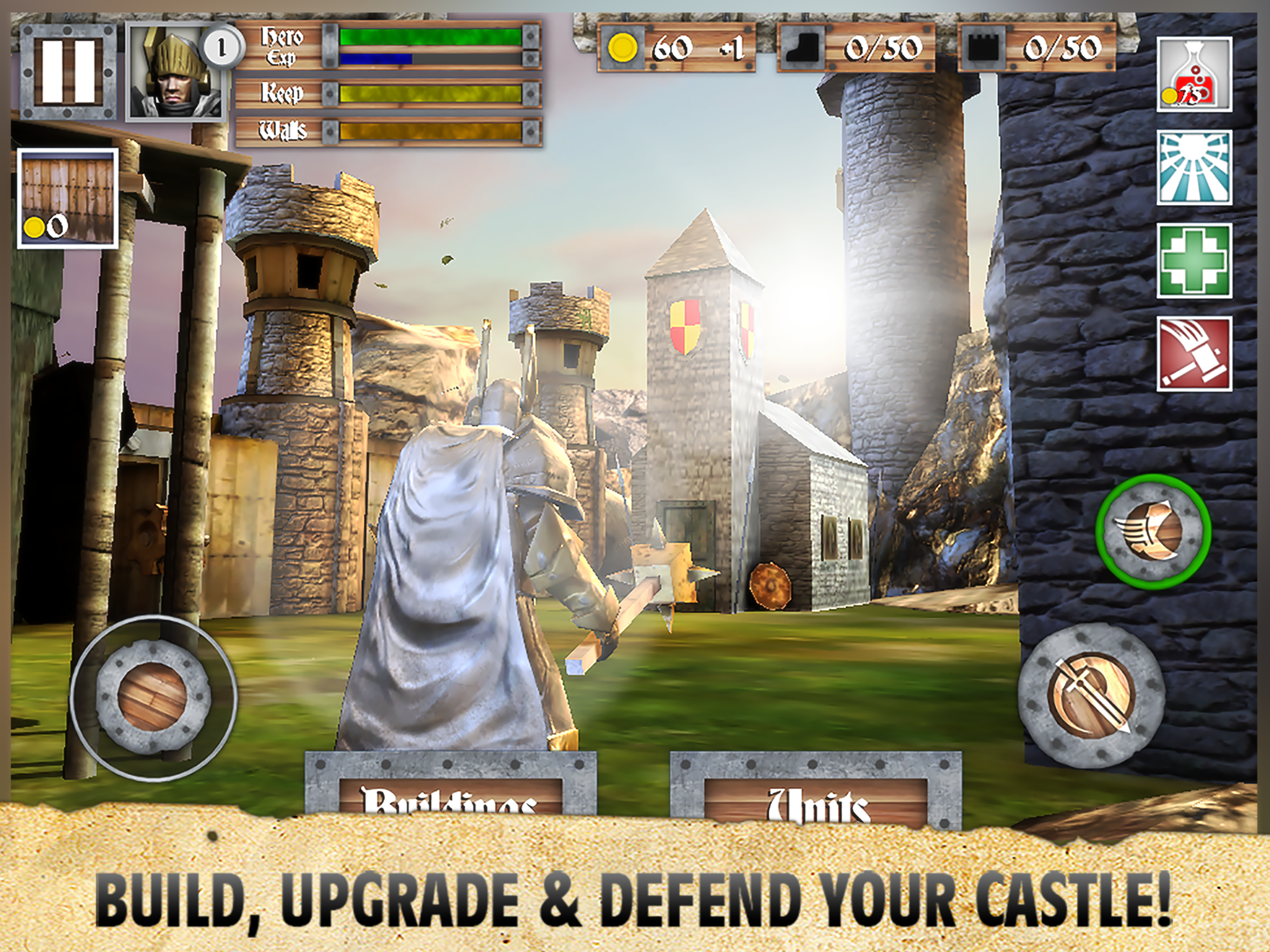 Heroes and Castles - Screenshot 2