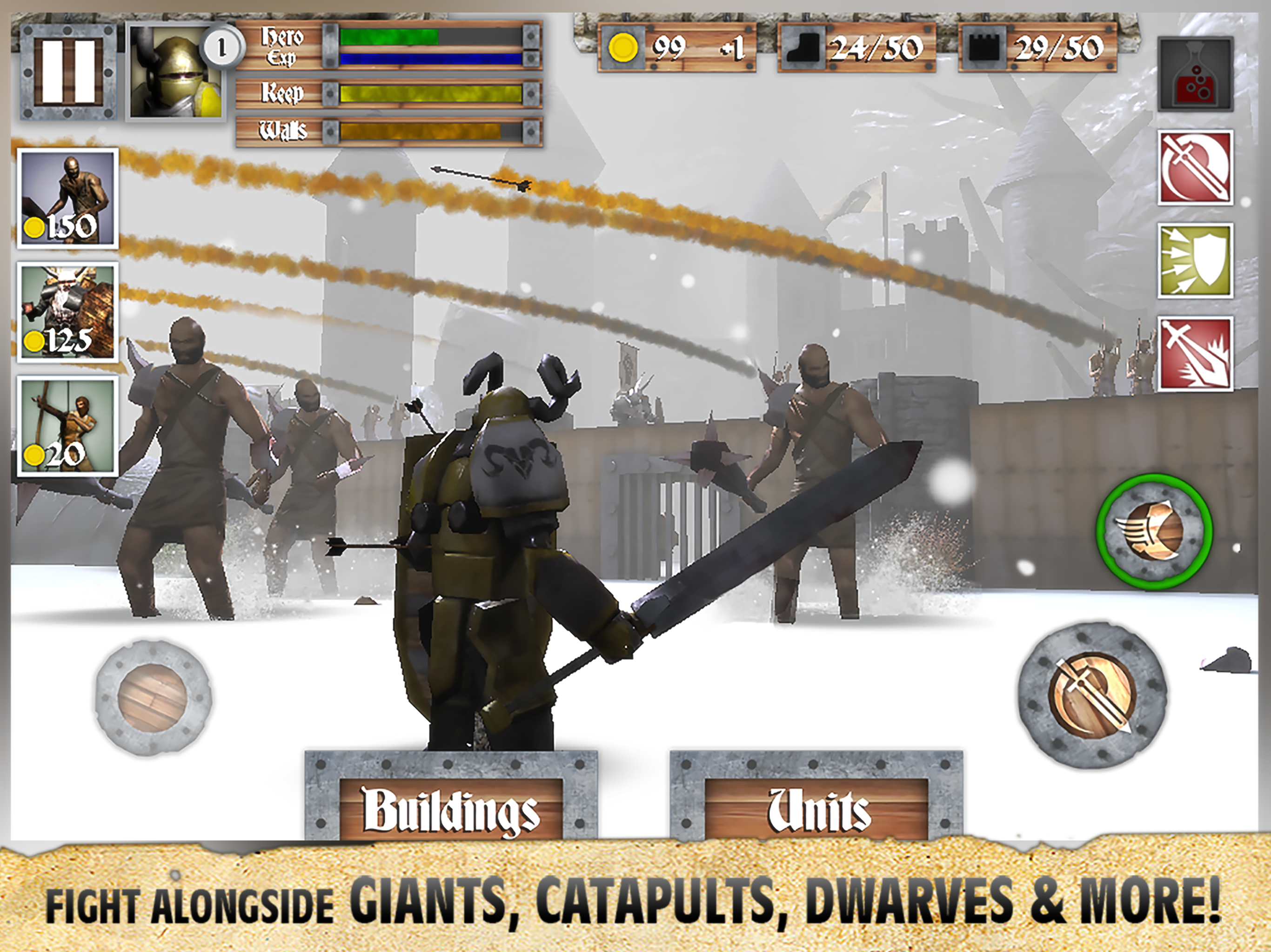 Heroes and Castles - Screenshot 3