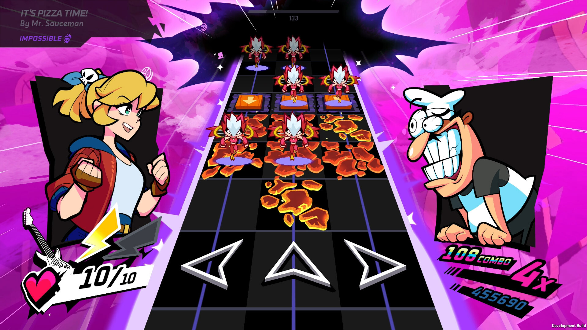 Rift of the NecroDancer: Pizza Tower - "It's Pizza Time!" - Screenshot 4