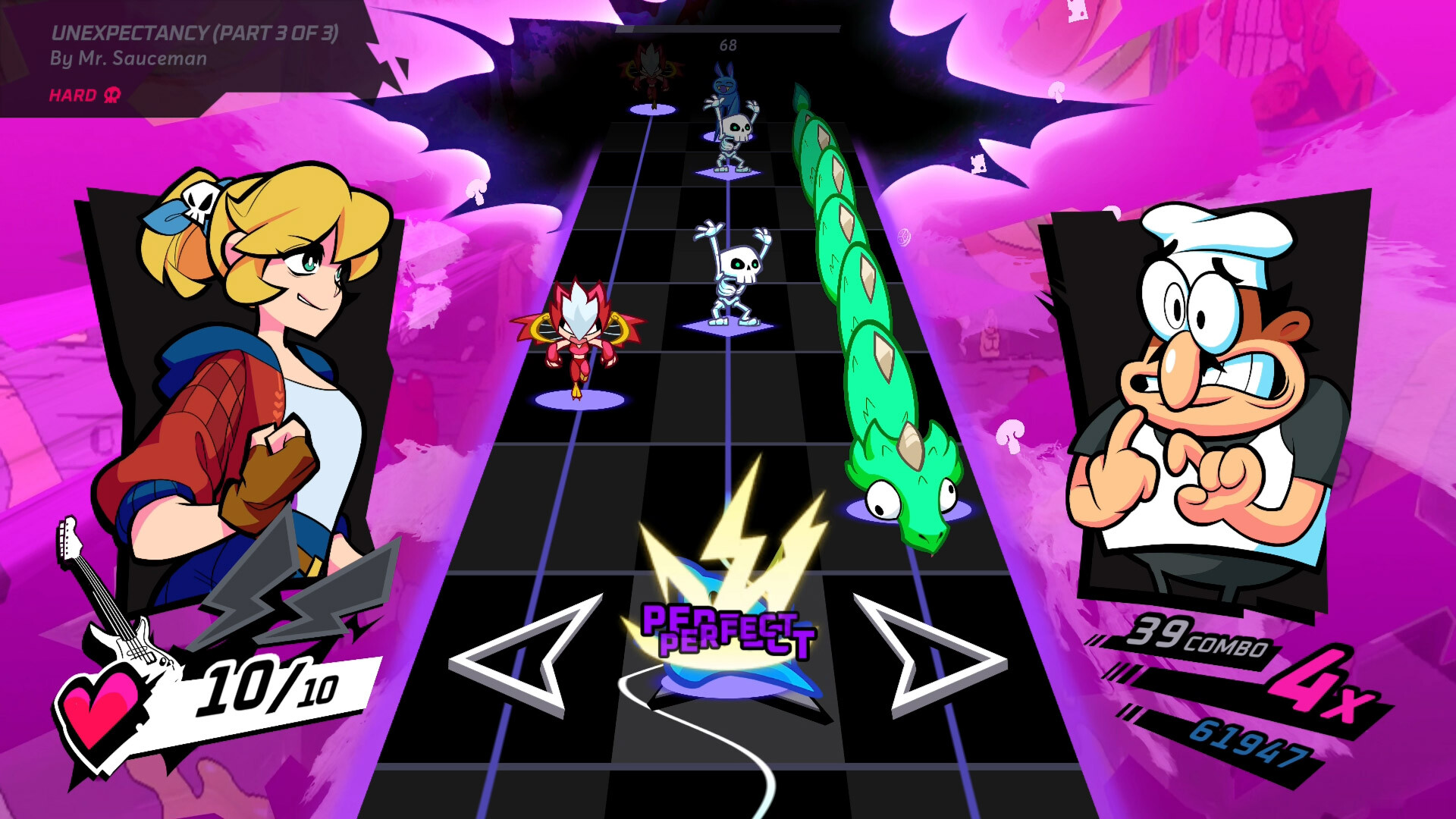 Rift of the NecroDancer: Pizza Tower - "Unexpectancy, Pt. 3" - Screenshot 5