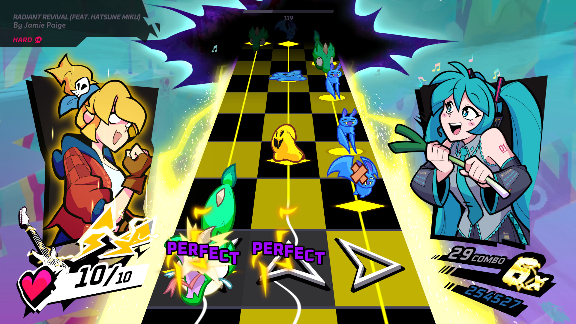 Rift of the NecroDancer: Hatsune Miku - "Radiant Revival" - Screenshot 3