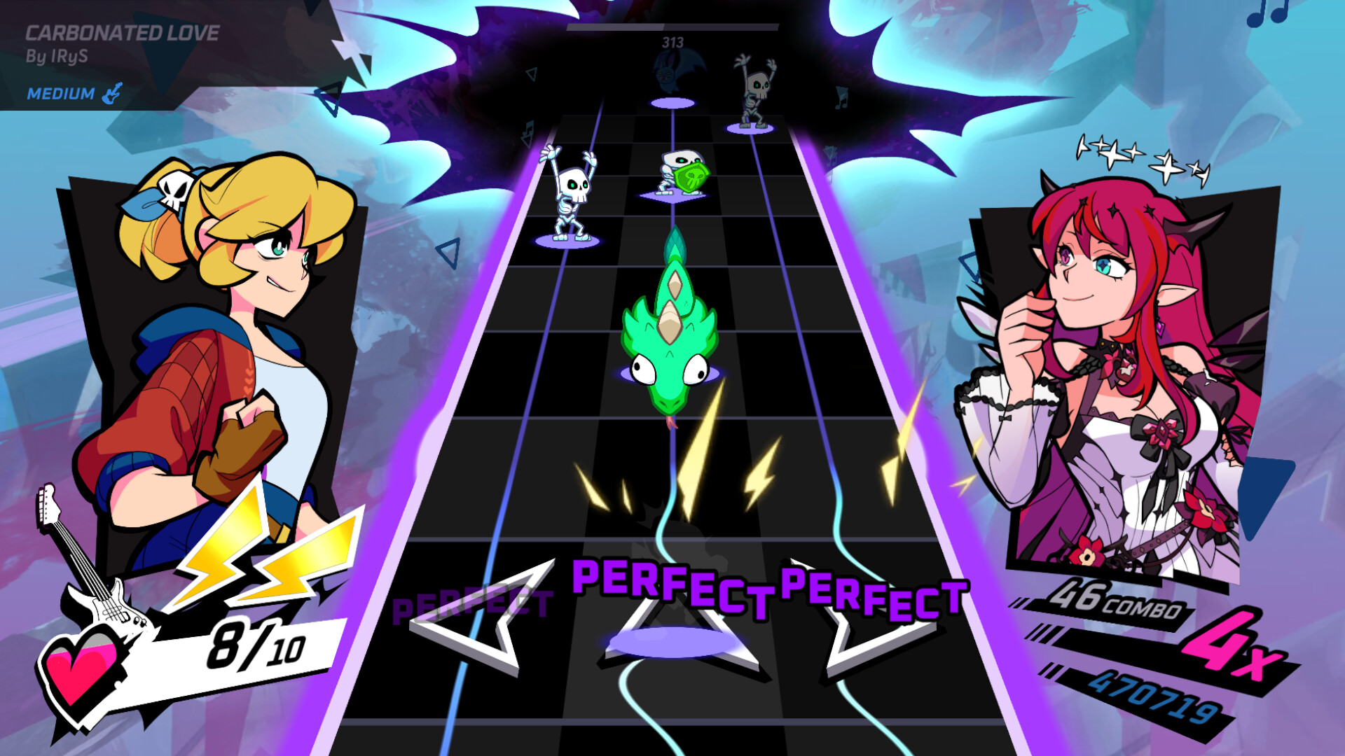 Rift of the NecroDancer: hololive - "Carbonated Love" - Screenshot 3