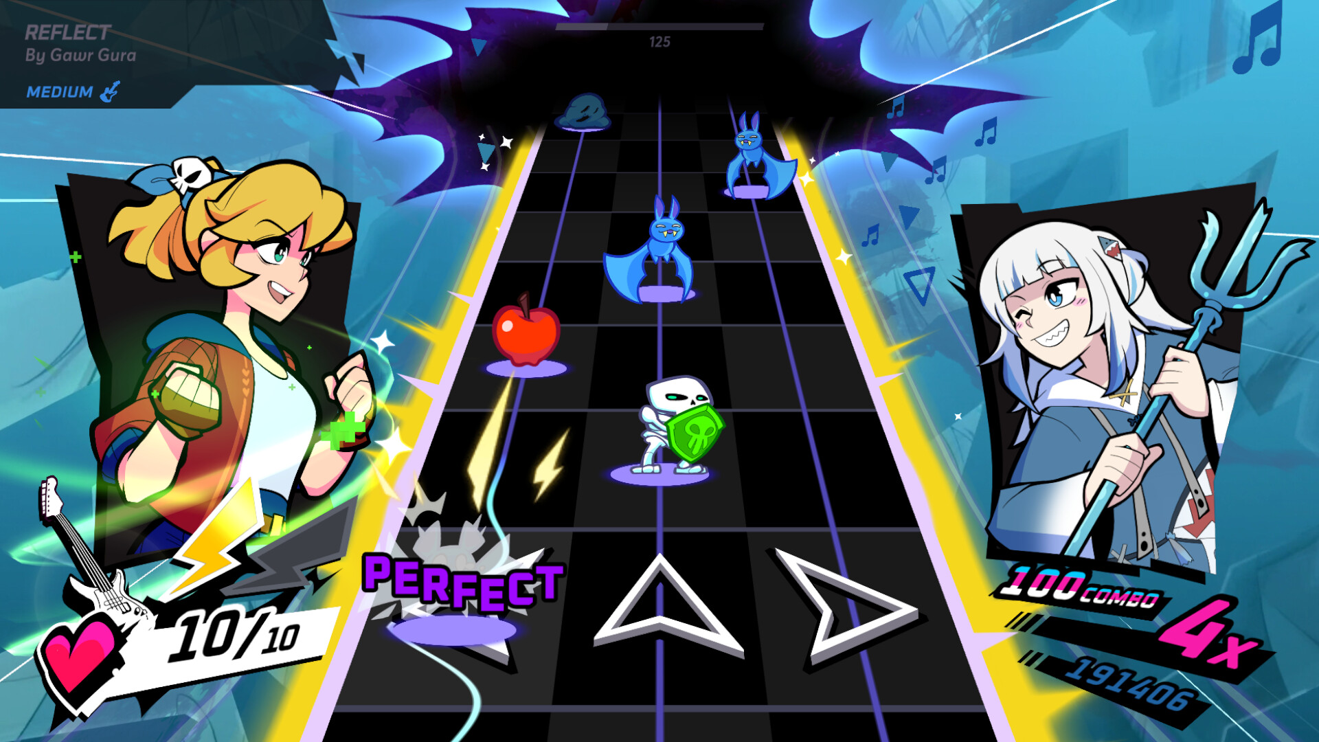 Rift of the NecroDancer: Hololive - "Reflect" - Screenshot 2