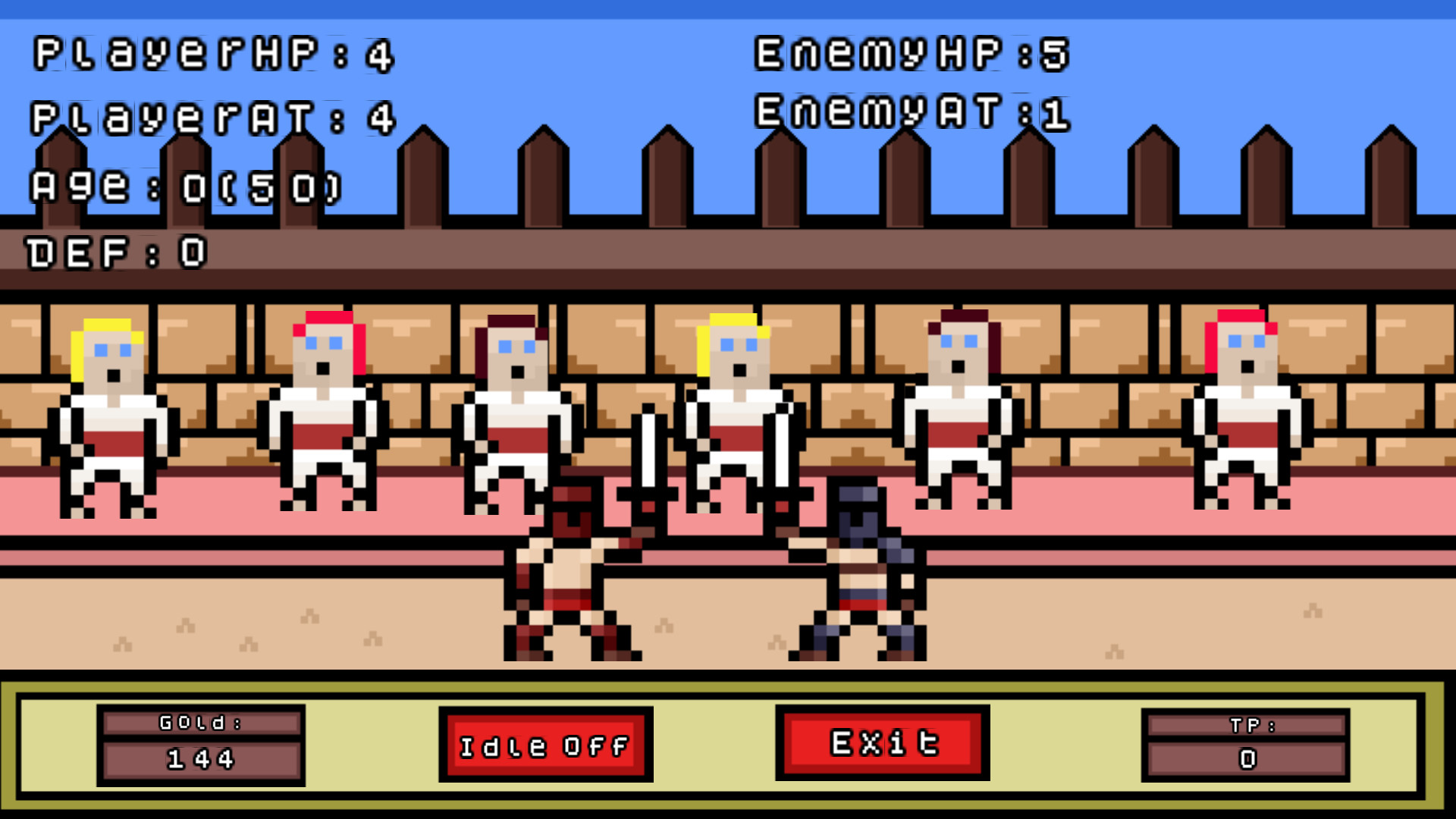 Gladiators Idle - Screenshot 1