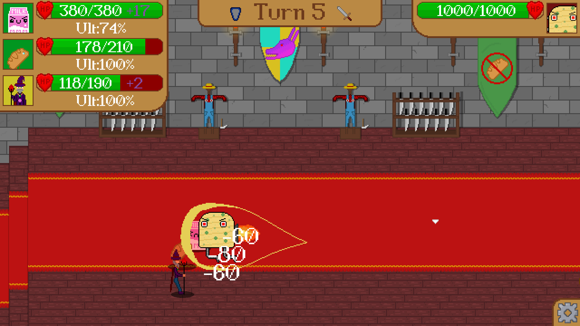 BreadKnight Adventures - Screenshot 2