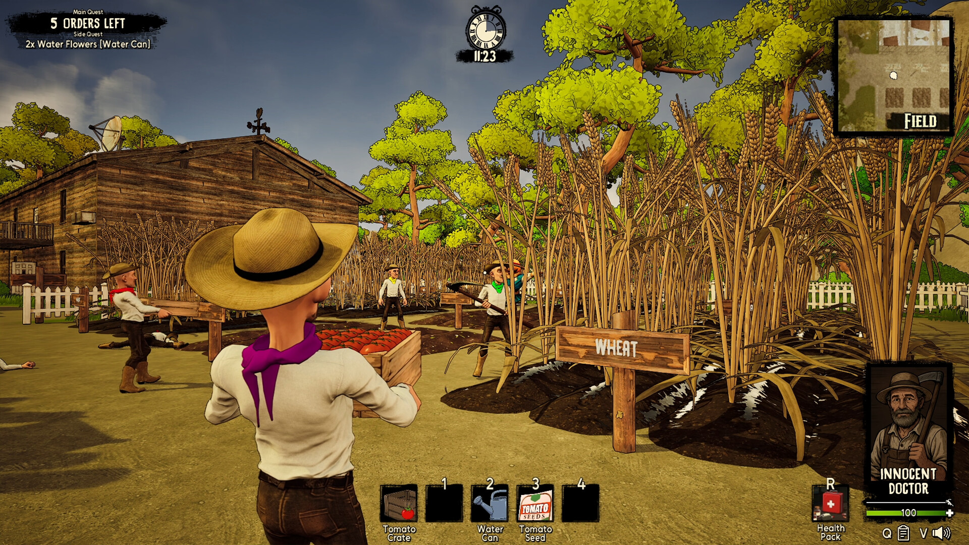 Grim Pastures - Screenshot 1