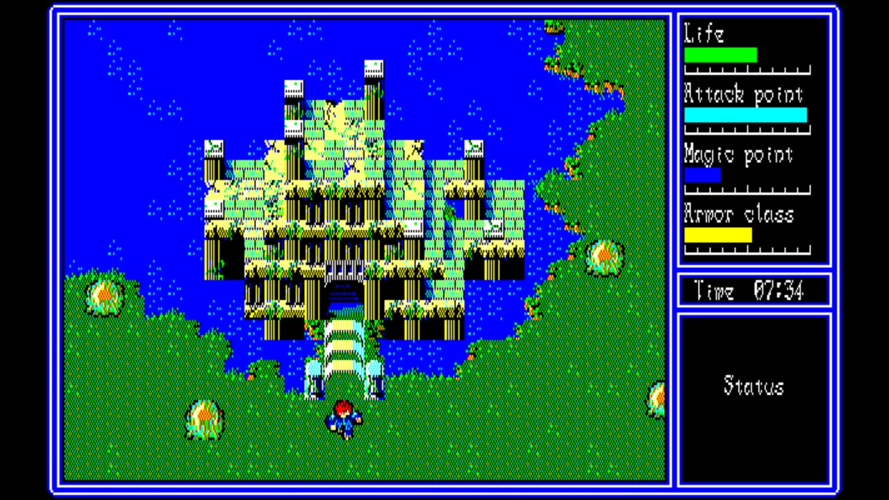 Eggconsole Hydlide3 S.V. PC-9801 - Screenshot 2