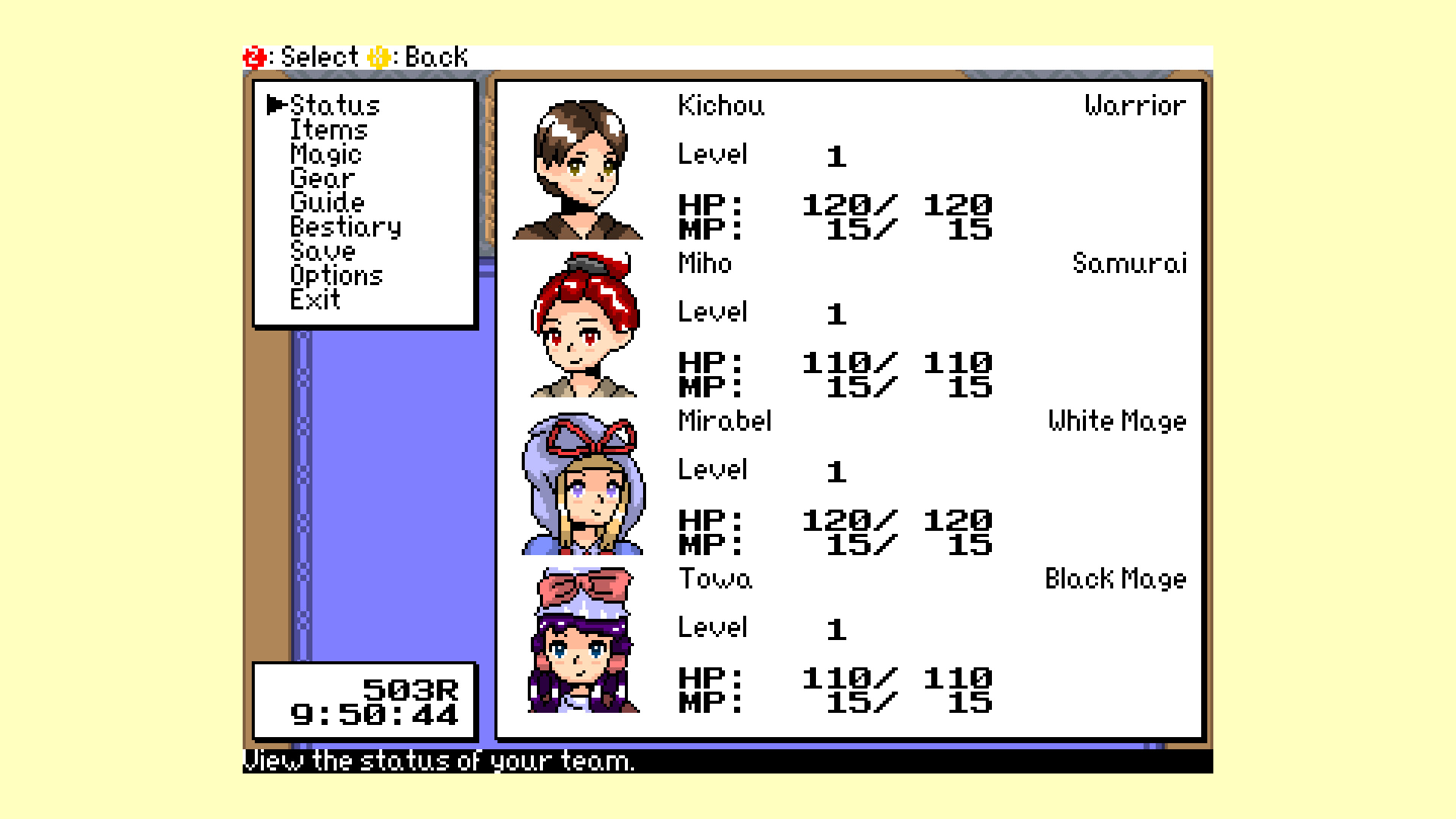 Touhou Kichouden: Mythos of Phantasmagoria 2 - Screenshot 1