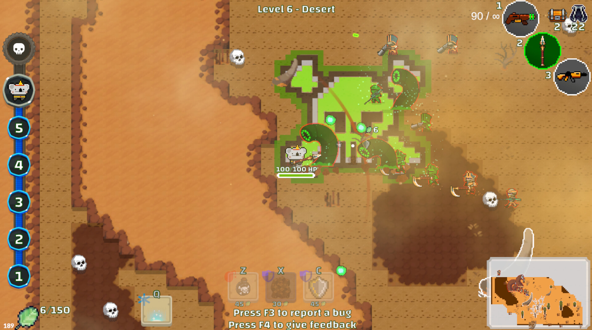 Coup d'Koala - Screenshot 2