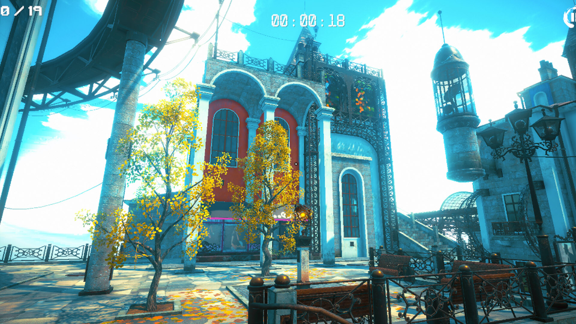 3D Puzzle: Steampunk City - Screenshot 2