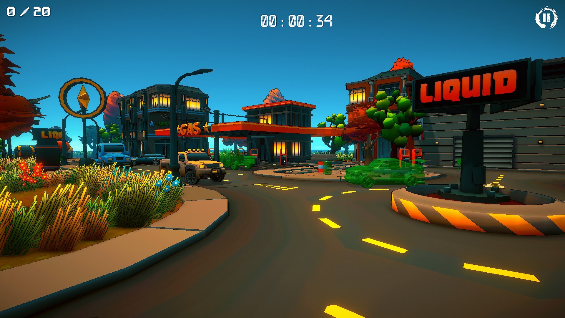 3D Puzzle: Gas Station - Screenshot 3