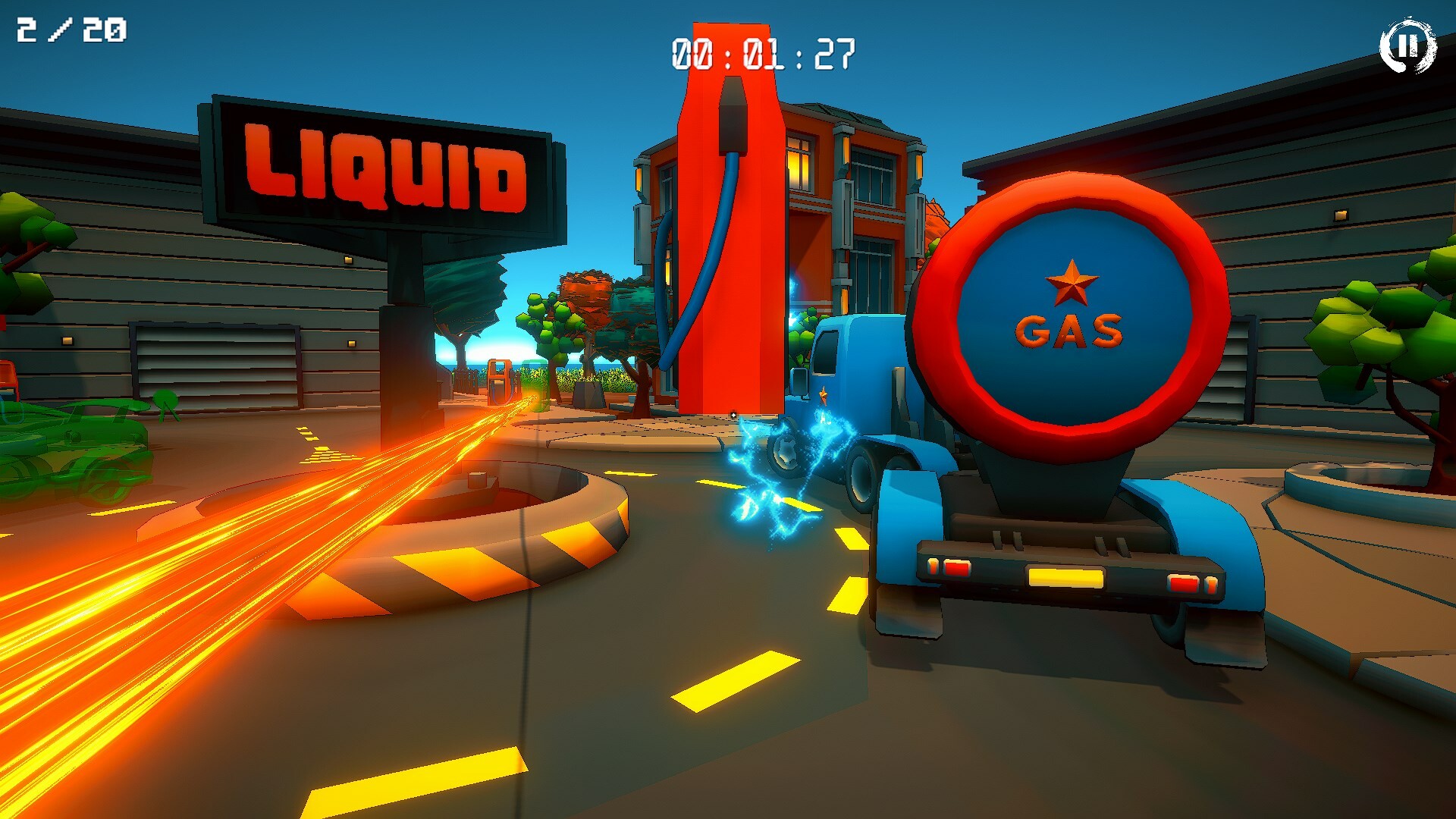3D Puzzle: Gas Station - Screenshot 2