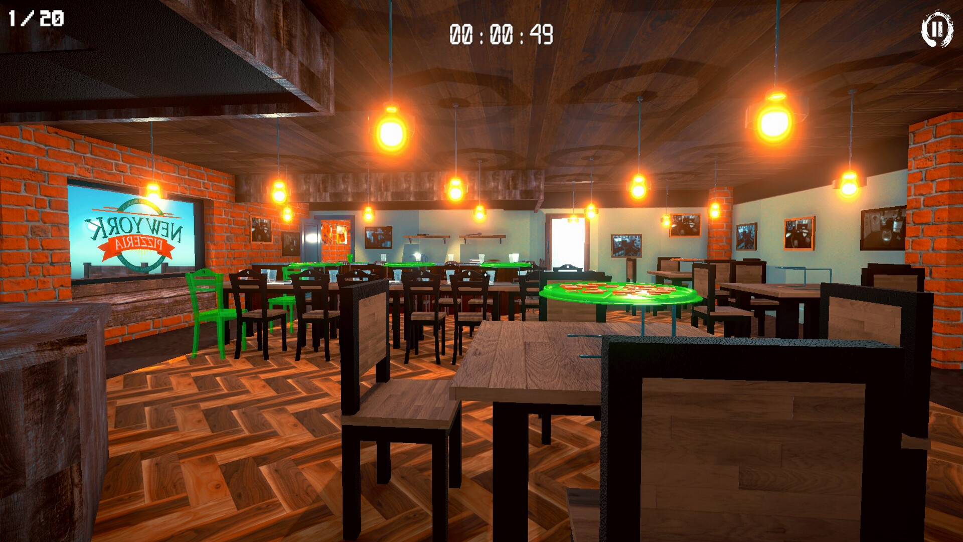 3D Puzzle: Pizza Shop 2 - Screenshot 2