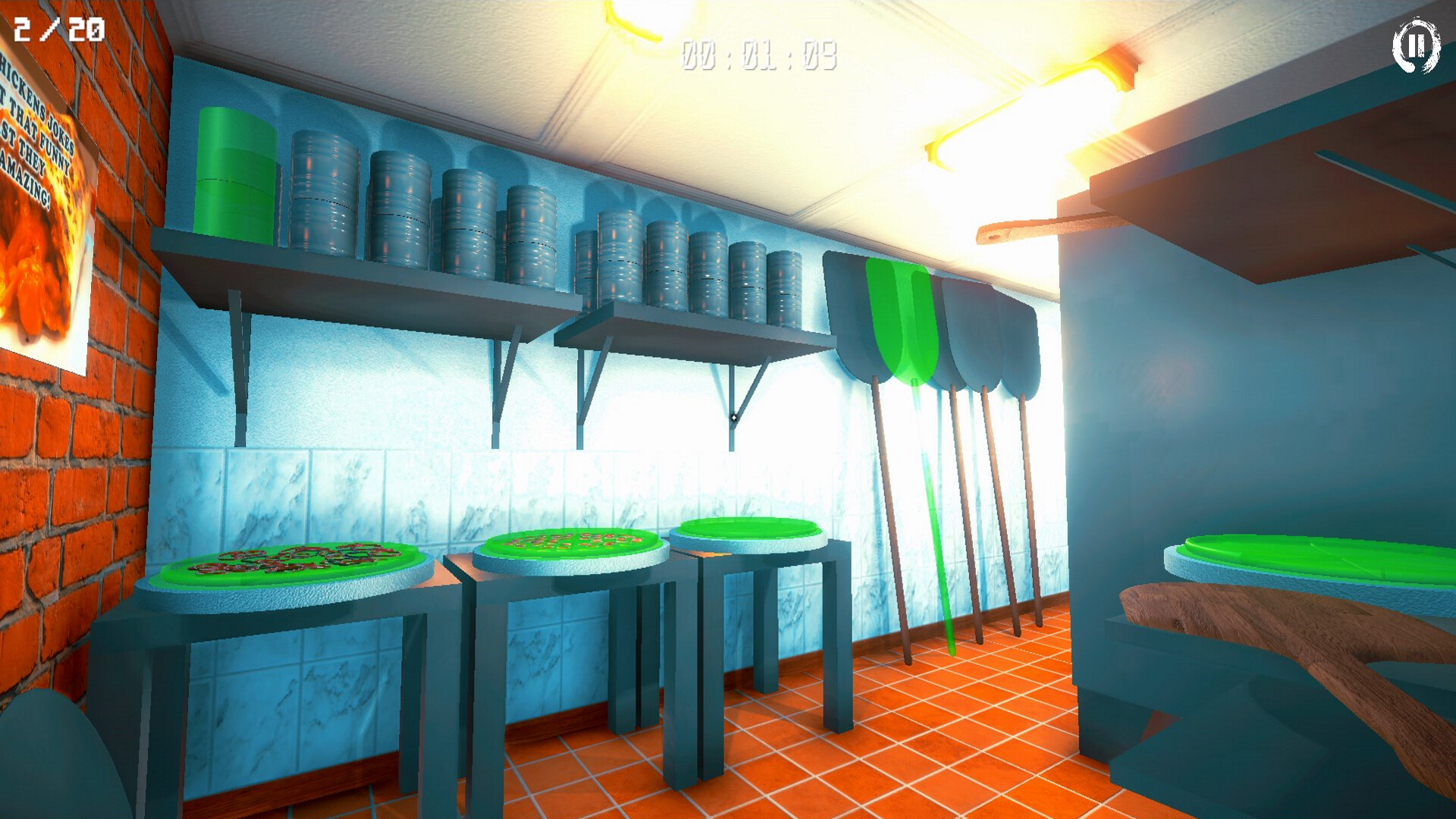 3D Puzzle: Pizza Shop 2 - Screenshot 5