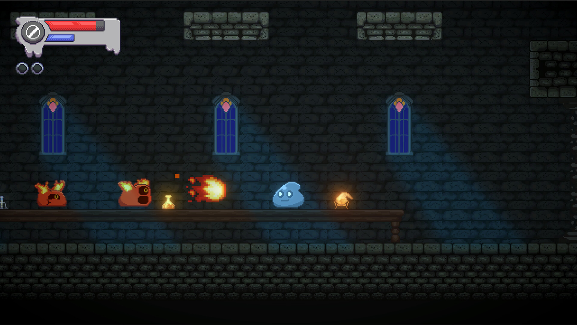 Broken Hero: Slime Tower - Screenshot 1