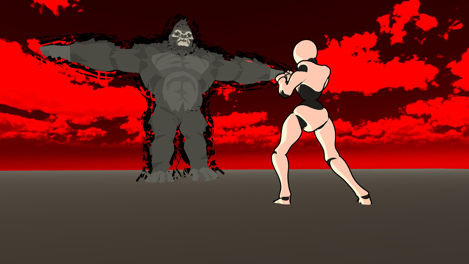 100 Humans vs. Gorilla - Screenshot 5