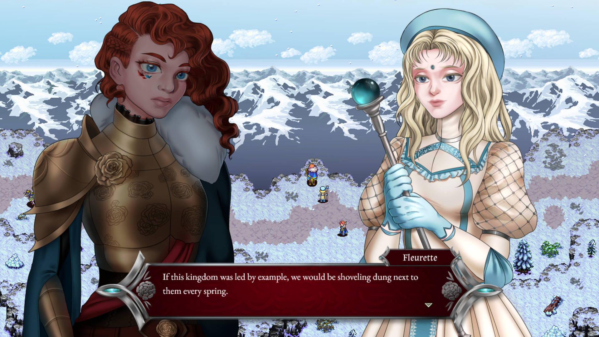 Crystal in Carnations - Screenshot 1