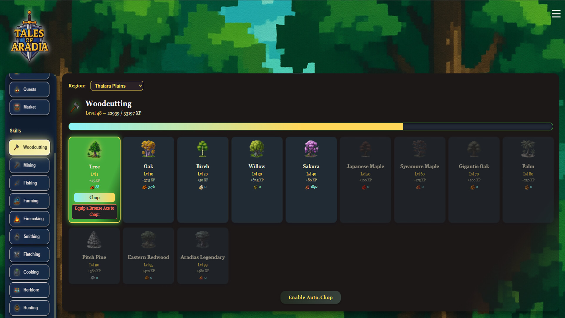 Tales of Aradia: Idle RPG - Screenshot 2