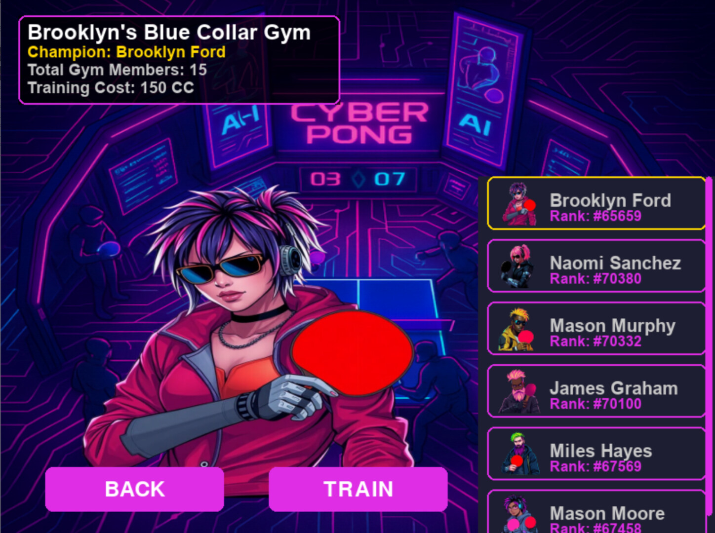 Cyberpong AI - Screenshot 4