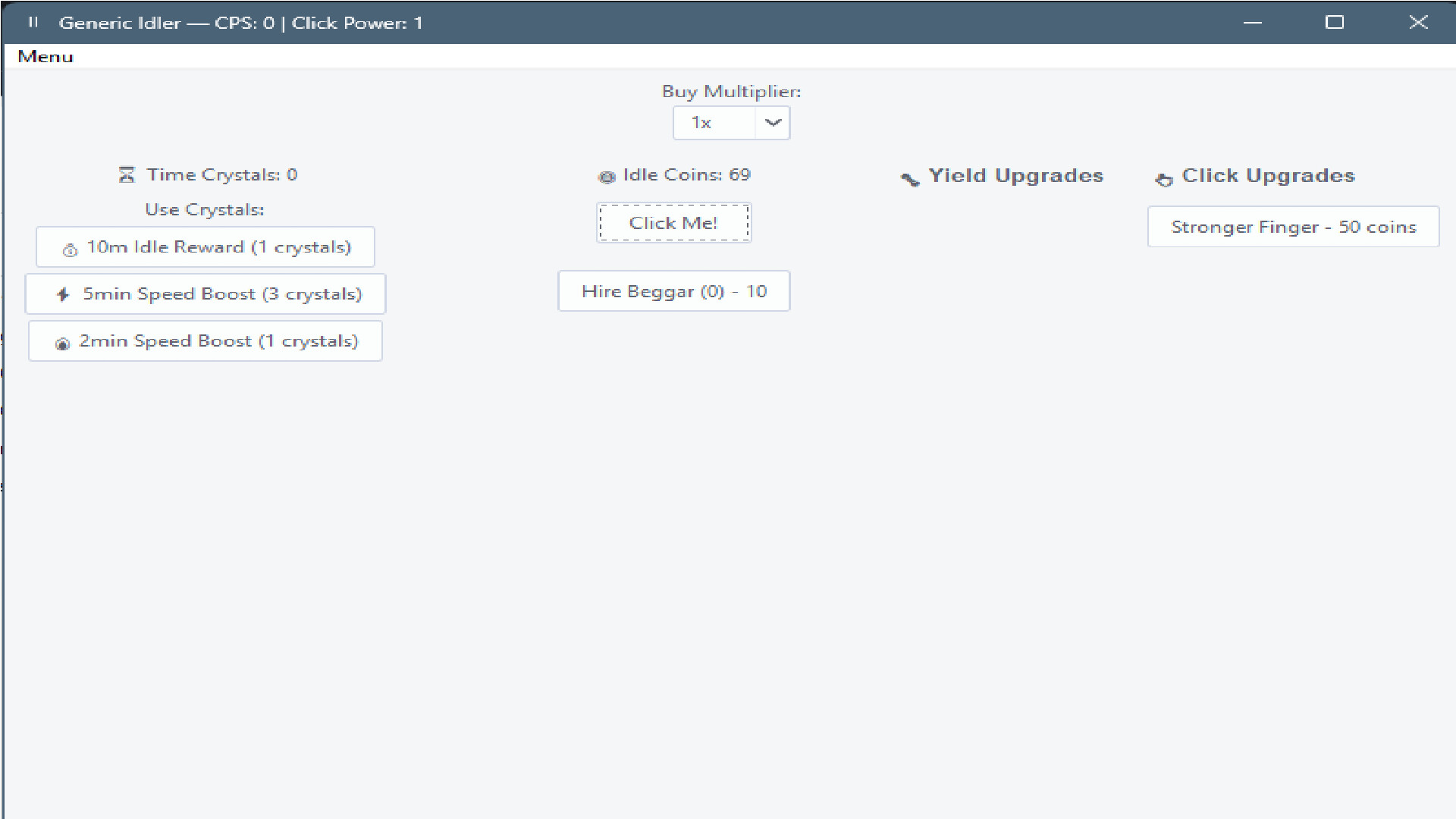 Generic Idler - Screenshot 1