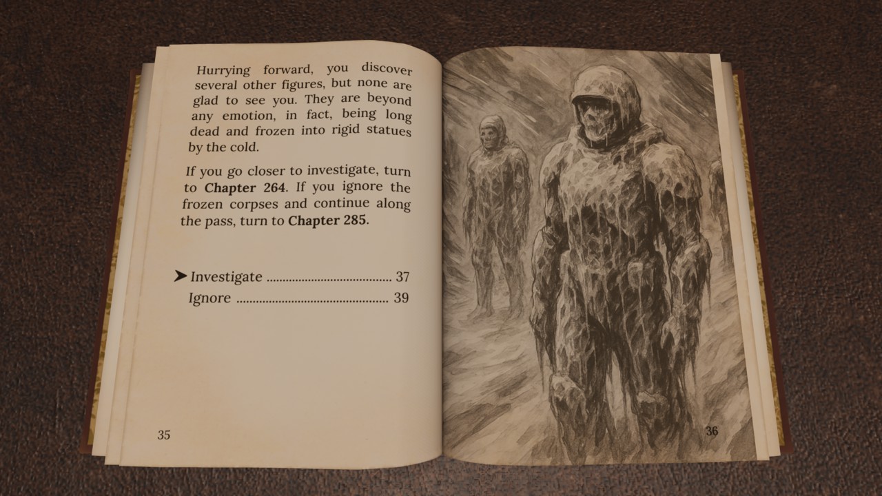 Heart of Ice by Dave Morris - Screenshot 4