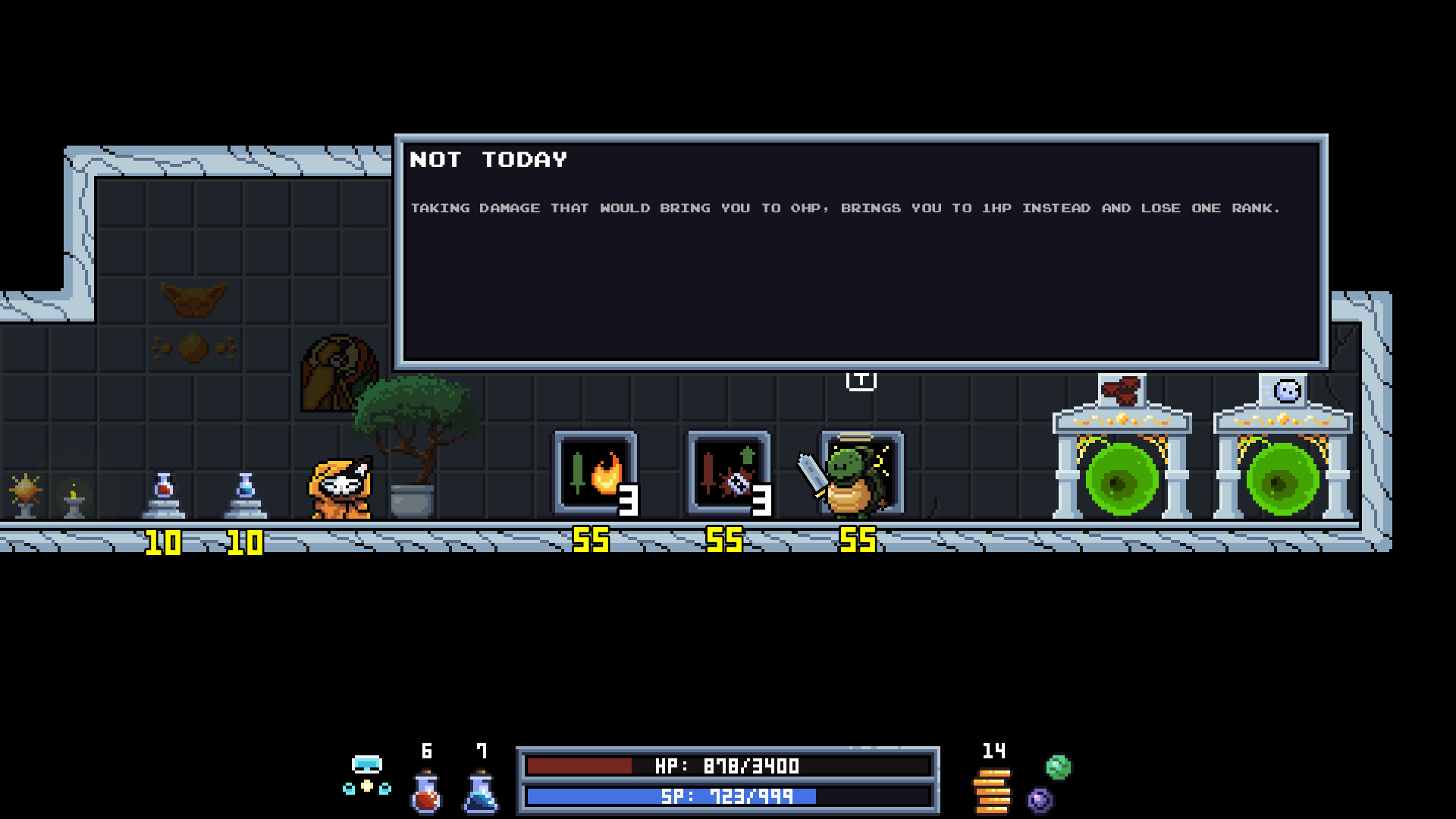 Warrior Mage or Rogue alike - Screenshot 1