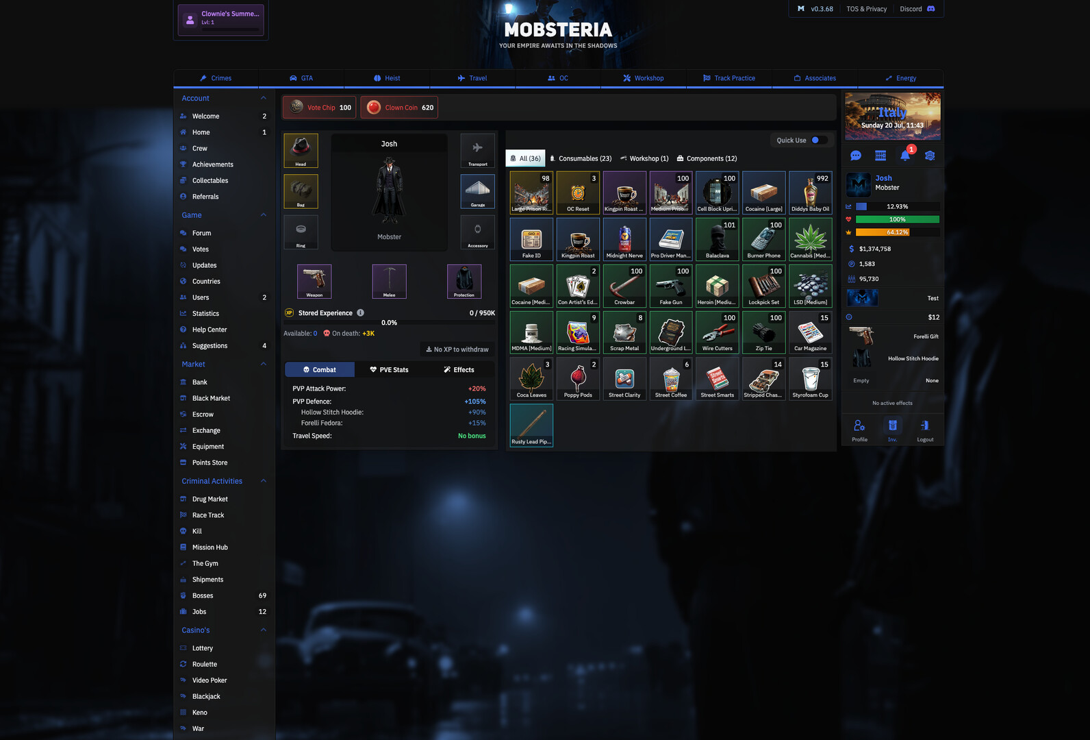 Mobsteria - Screenshot 5