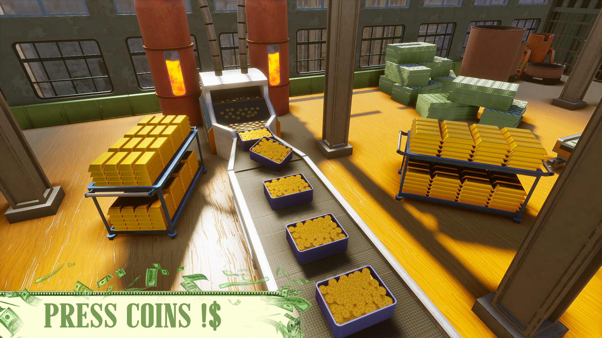 Money Print Factory 3D Tycoon - Screenshot 4