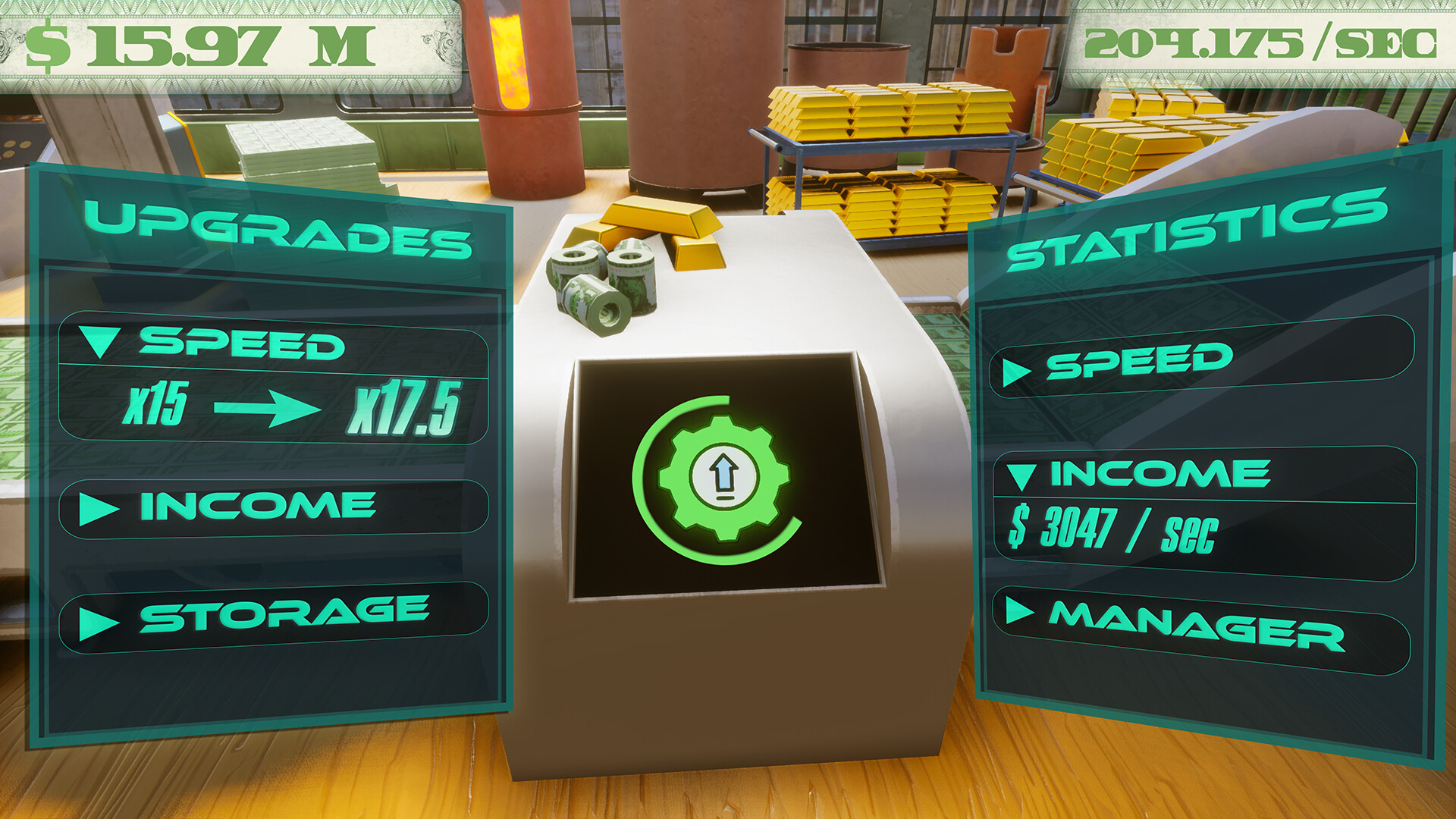 Money Print Factory 3D Tycoon - Screenshot 5