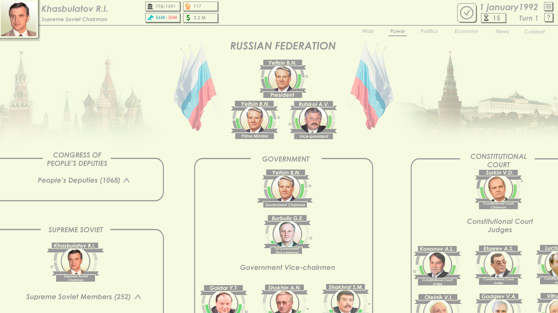 1992: Rasputie - Screenshot 1