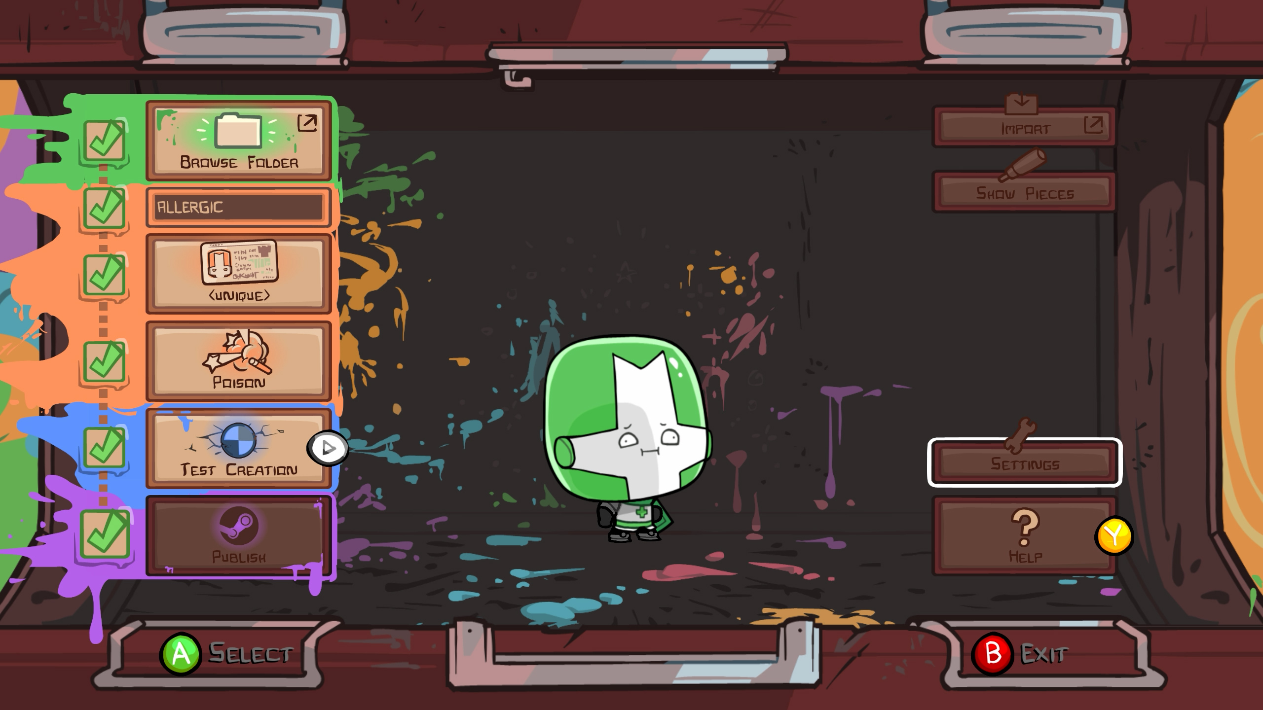Castle Crashers: Painter Boss Paradise - Screenshot 8